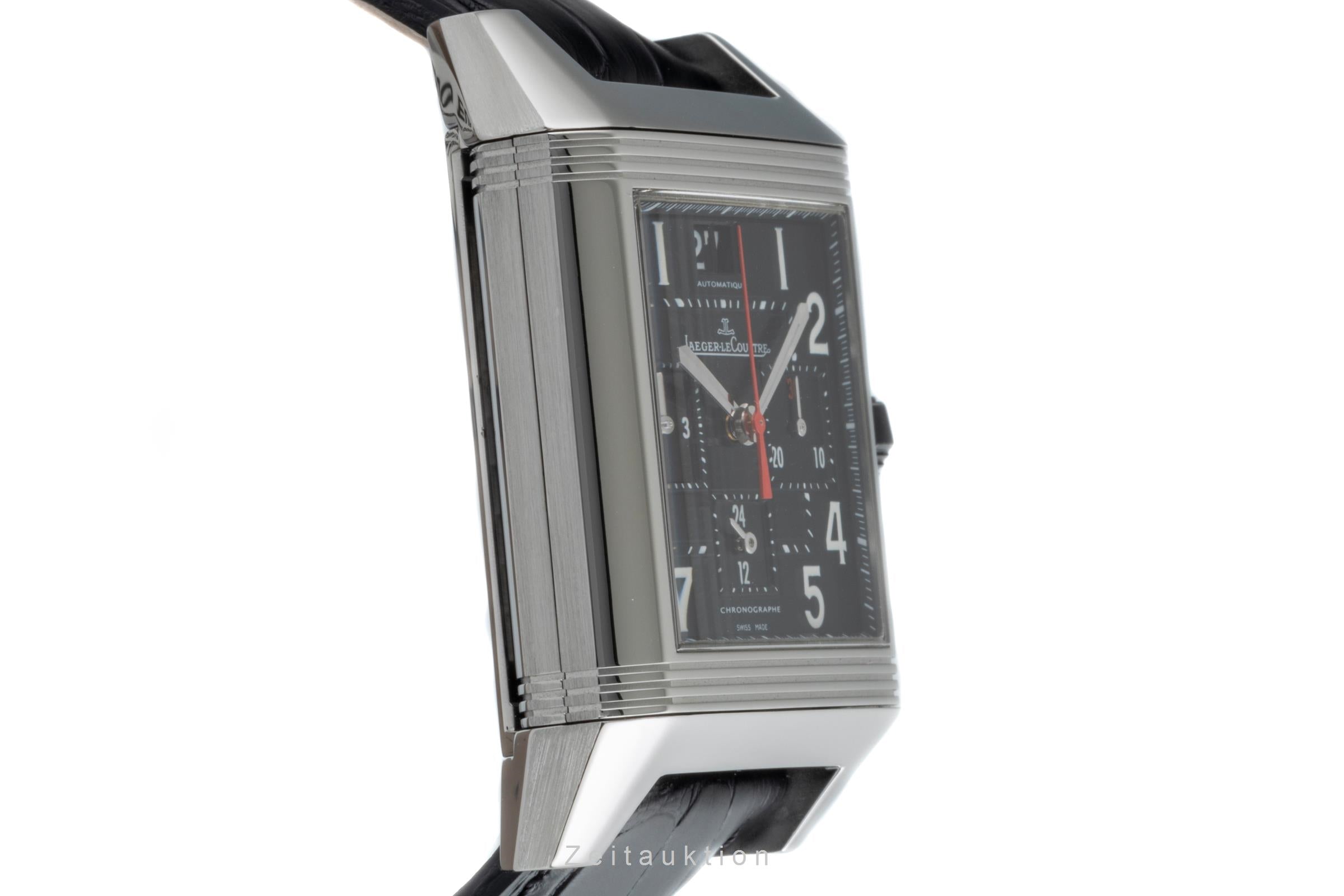 Jaeger LeCoultre Reverso chronograph steel automatic men's watch Q701868P / 230.8.45  [2506581]