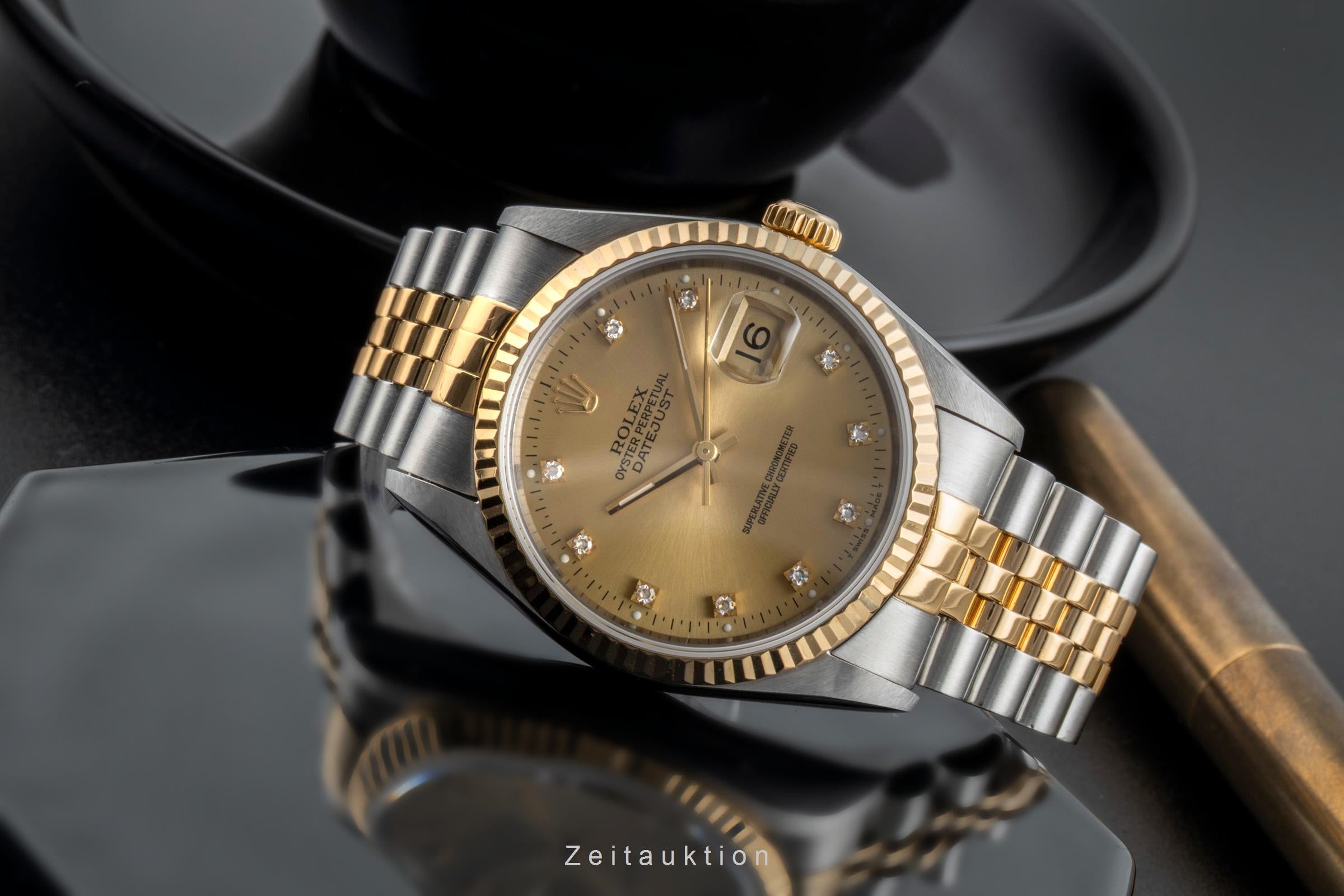 Rolex Datejust steel / gold automatic Kal. 3135 Ref. 16233 | 2506583