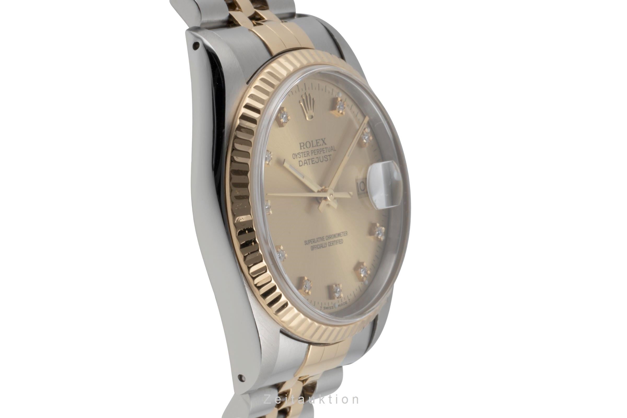 Rolex Datejust acier / or  automatique montre pour hommes 16233 LP: 16300EUR  [2506584]