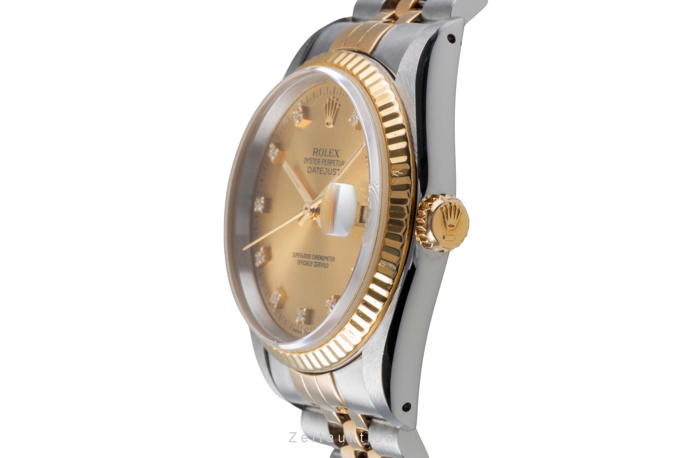 Rolex Datejust acero / oro automático reloj para caballeros 16233 LP: 16300EUR  [2506585]