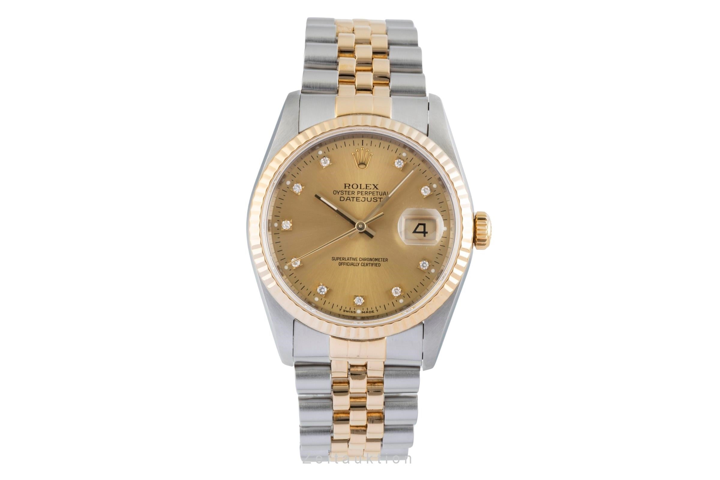 Rolex Datejust acero / oro automático reloj para caballeros 16233  [2506586]