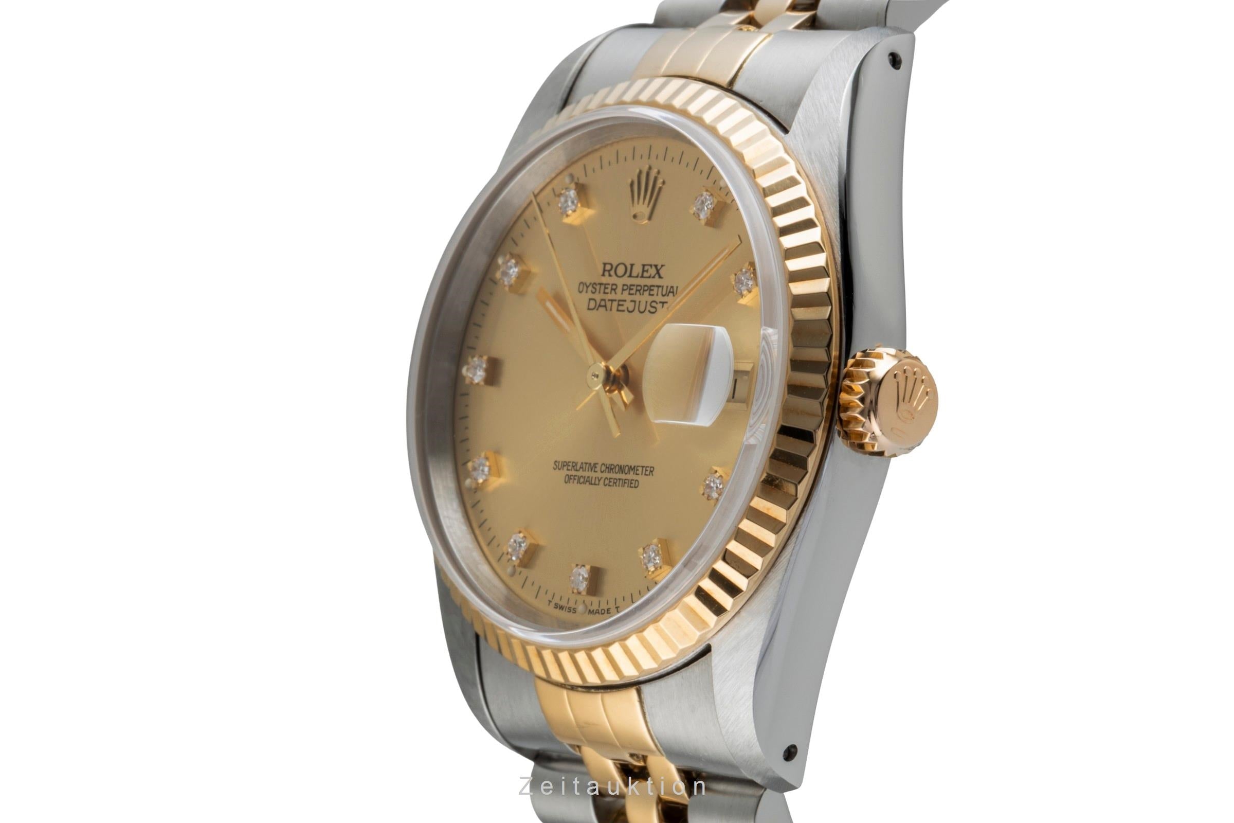 Rolex Datejust acero / oro automático reloj para caballeros 16233 LP: 16300EUR  [2506588]