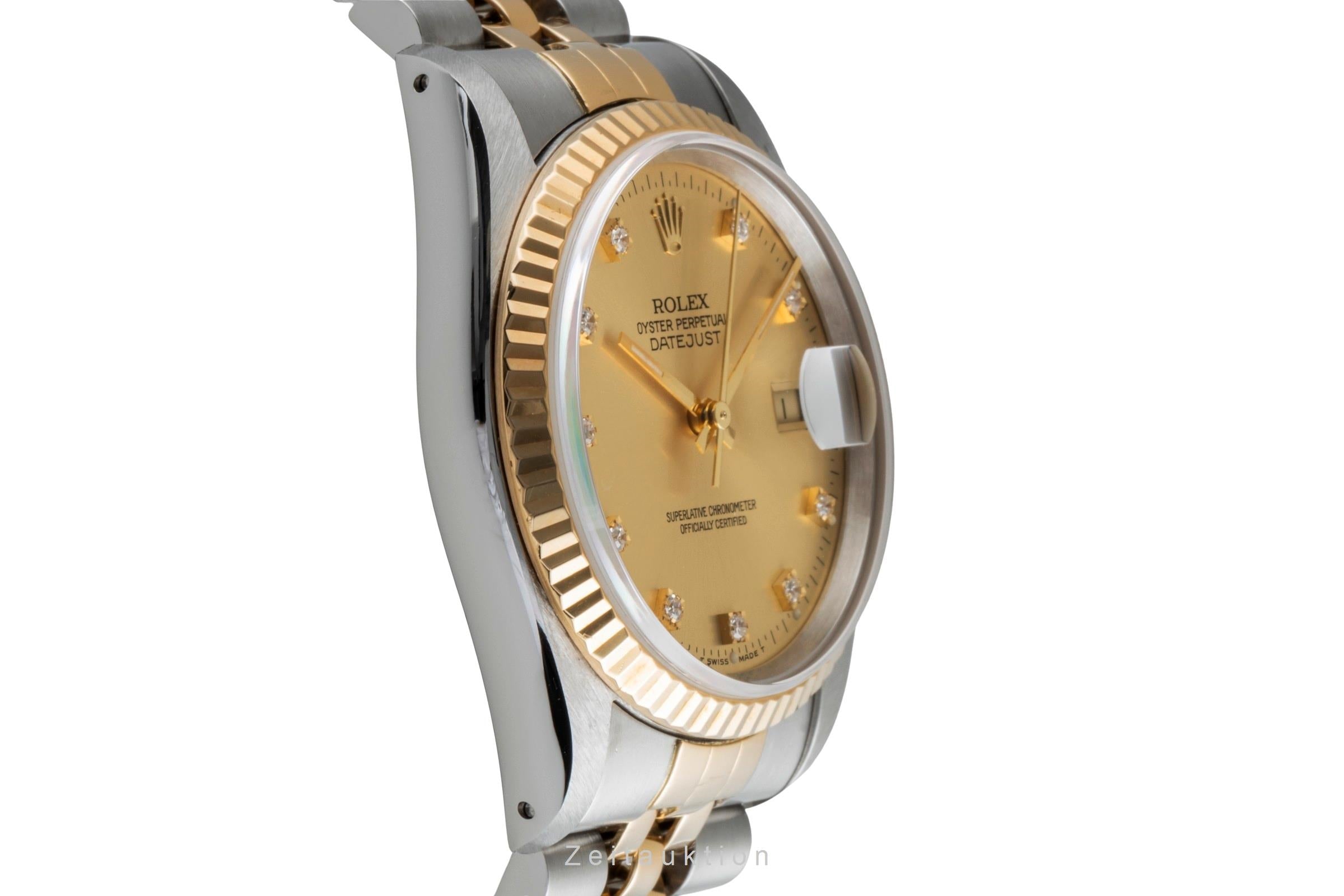 Rolex Datejust acero / oro automático reloj para caballeros 16233 LP: 16300EUR  [2506588]