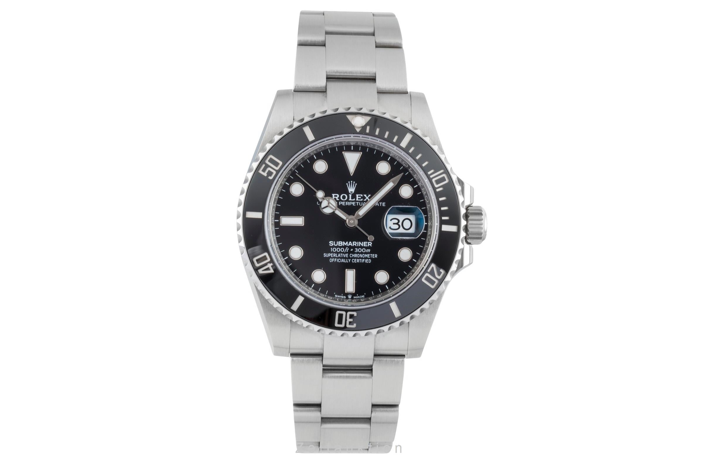 Rolex Submariner acier automatique montre pour hommes 126610LN  [2506595]