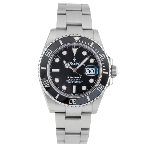 Rolex Submariner acier automatique montre pour hommes 126610LN  [2506595]
