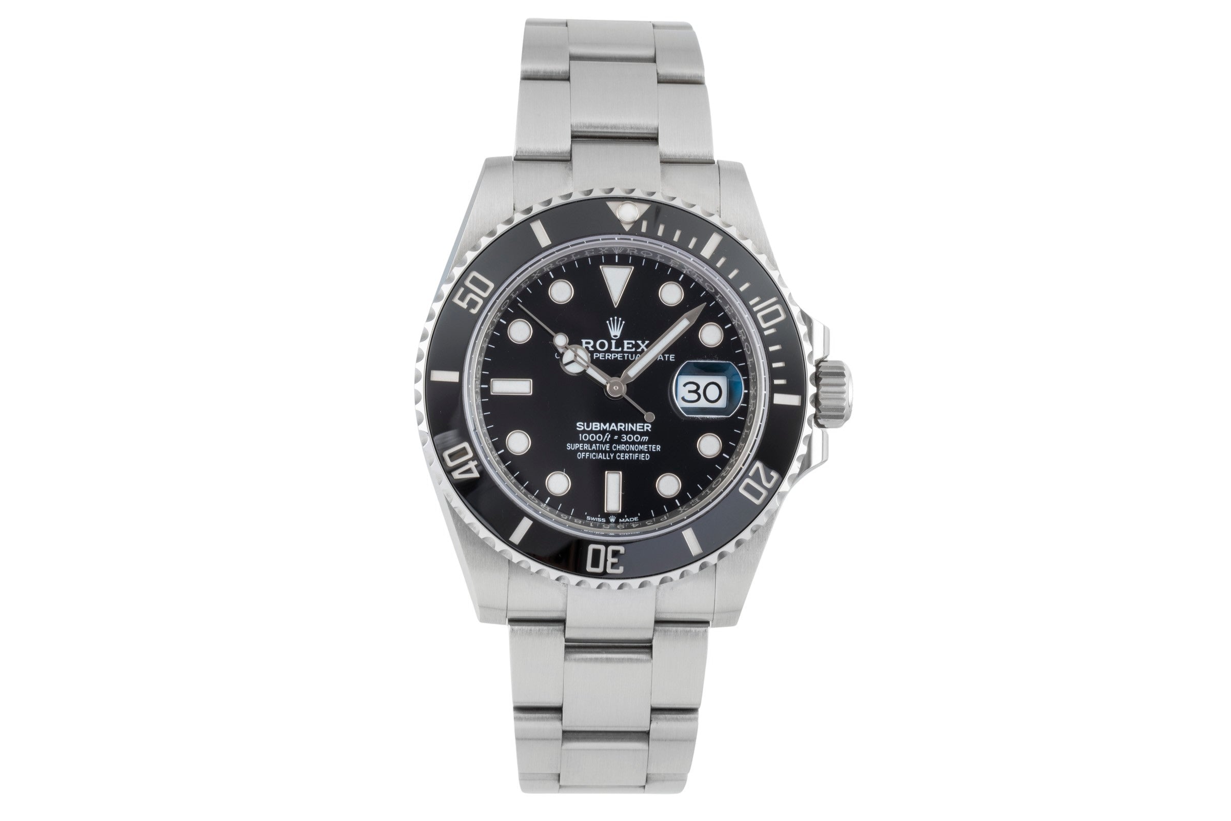 Rolex Submariner acier automatique montre pour hommes 126610LN  [2506595]