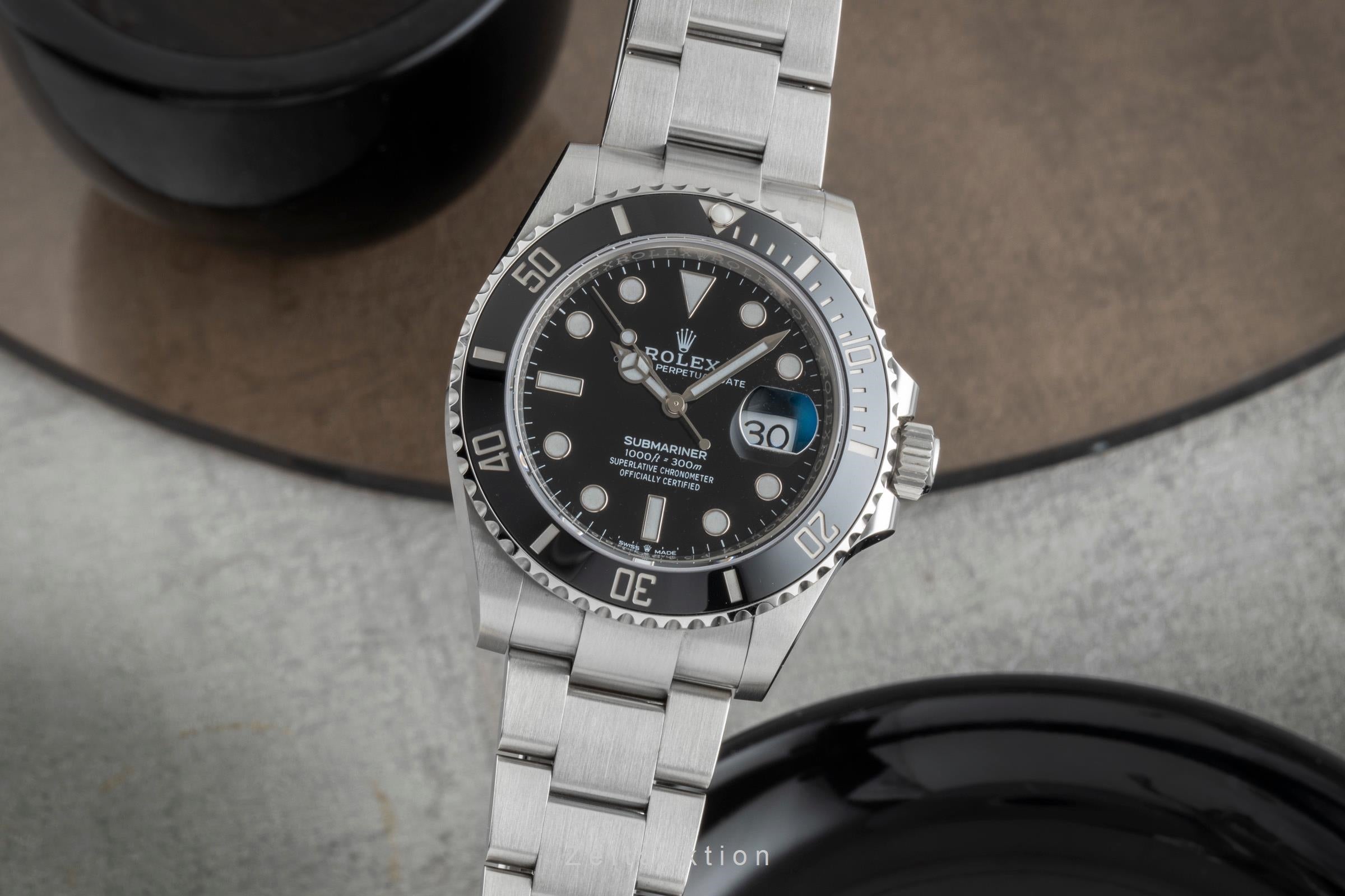 Rolex Submariner acier automatique montre pour hommes 126610LN  [2506595]