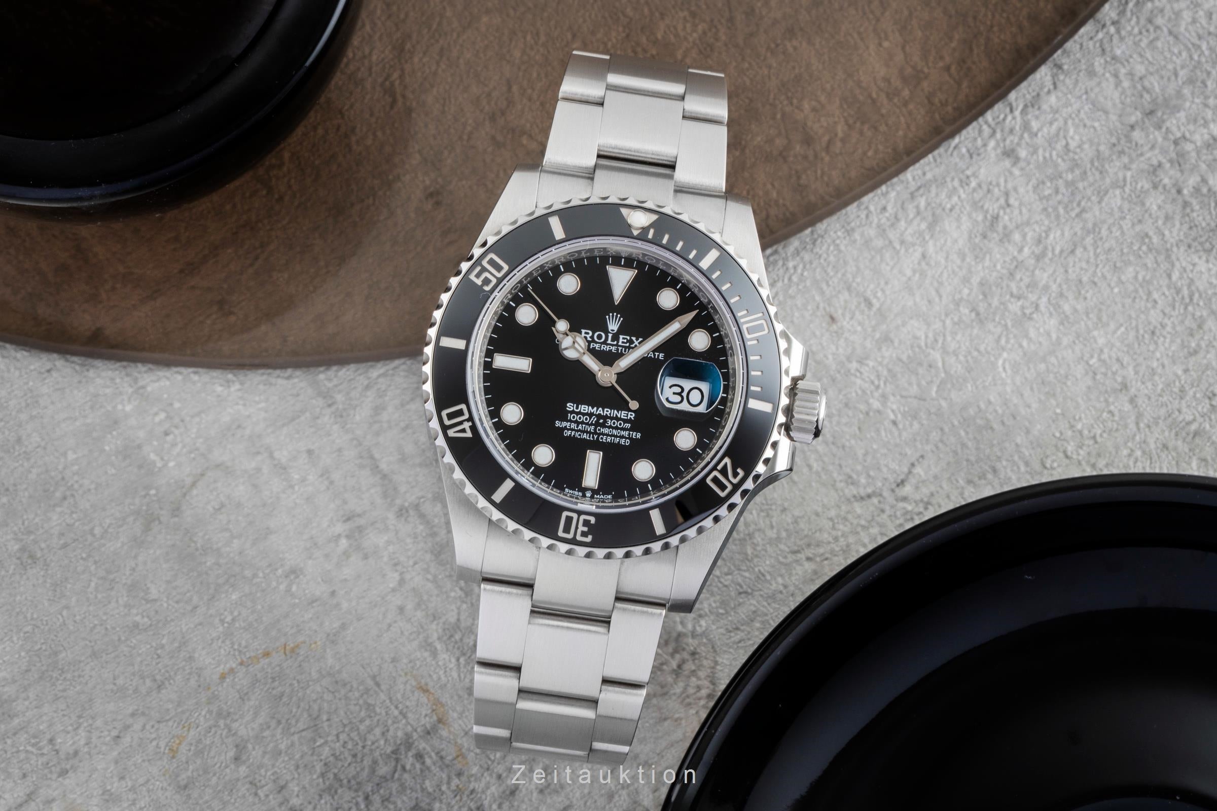 Rolex Submariner acier automatique montre pour hommes 126610LN  [2506595]