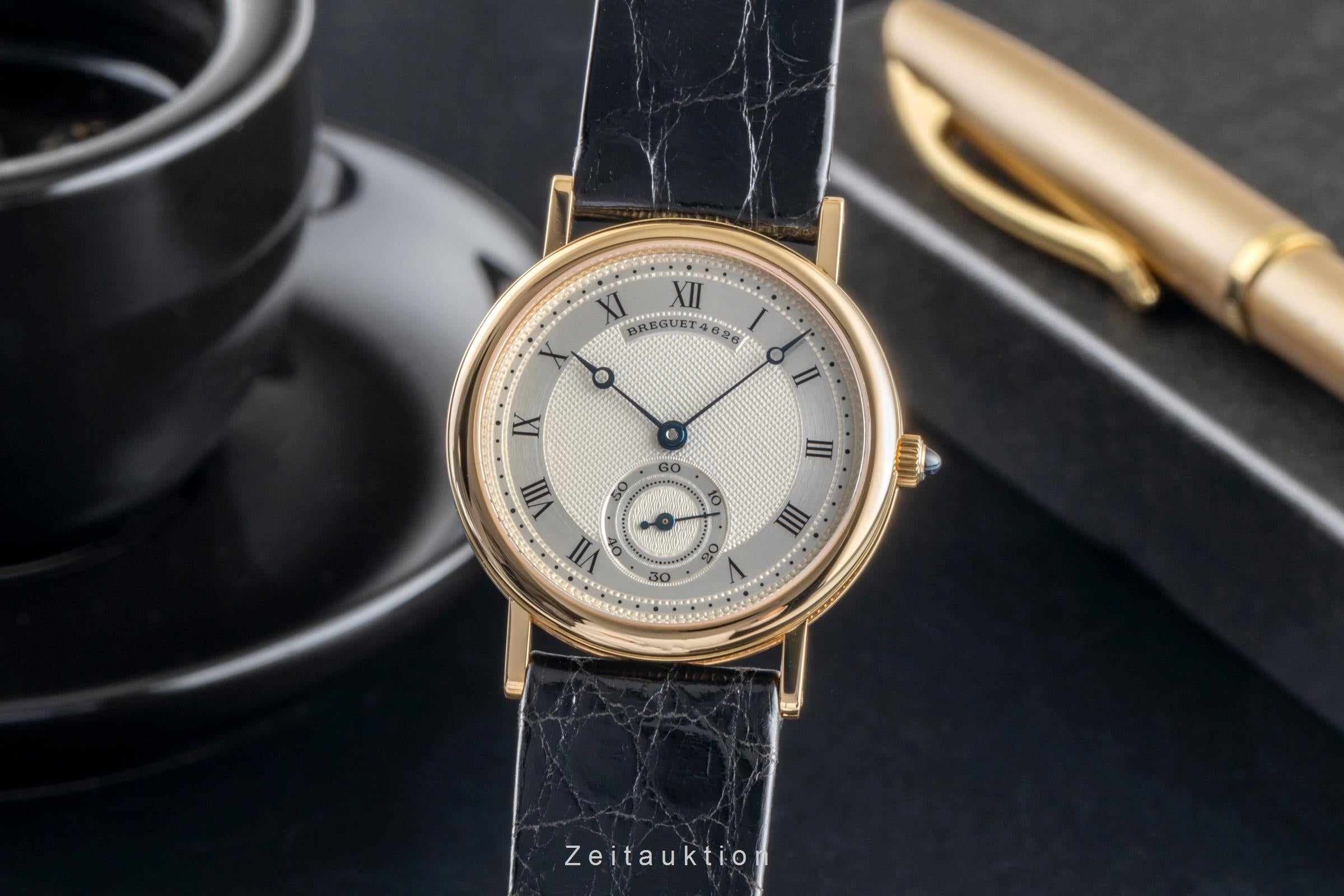 Breguet Classique 18k (0,750) Gold Handaufzug Damenuhr Ref. 3210BA Box [2506597]
