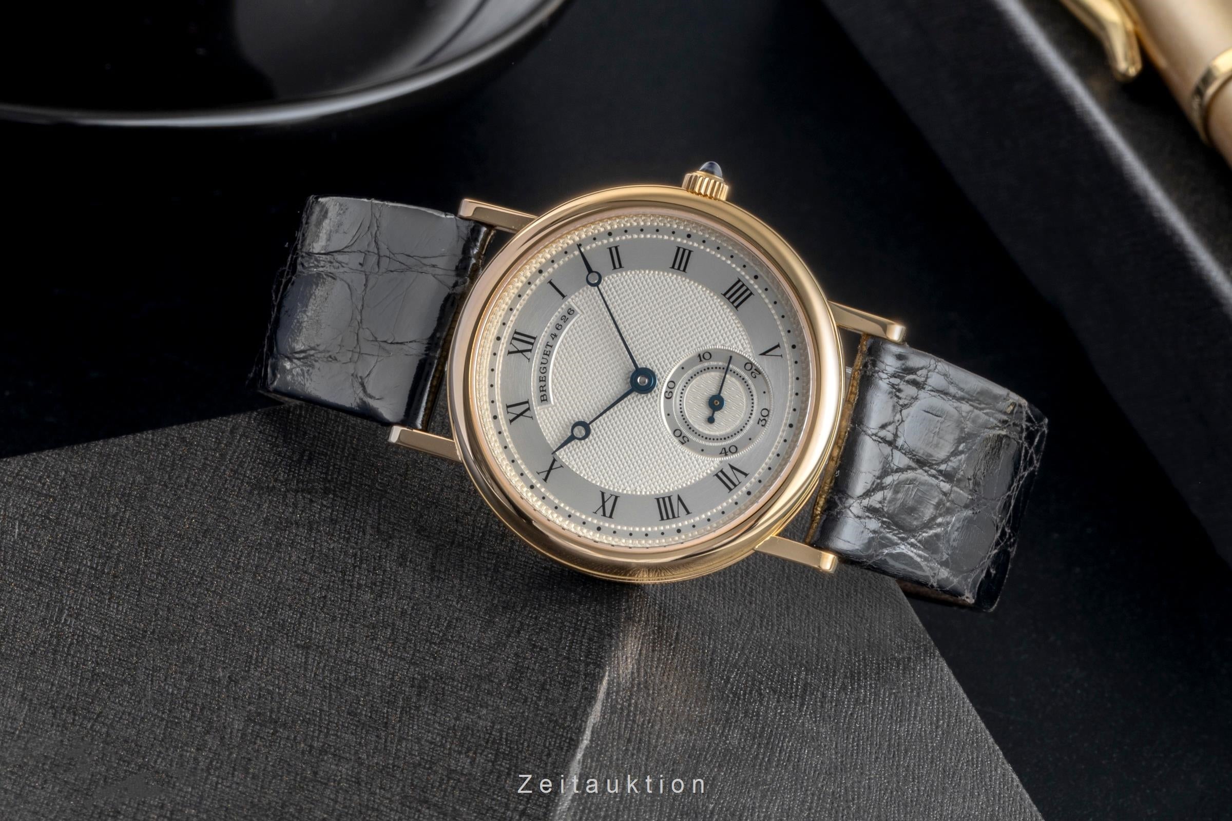 Breguet Classique 18k (0,750) Gold Handaufzug Damenuhr Ref. 3210BA Box [2506597]