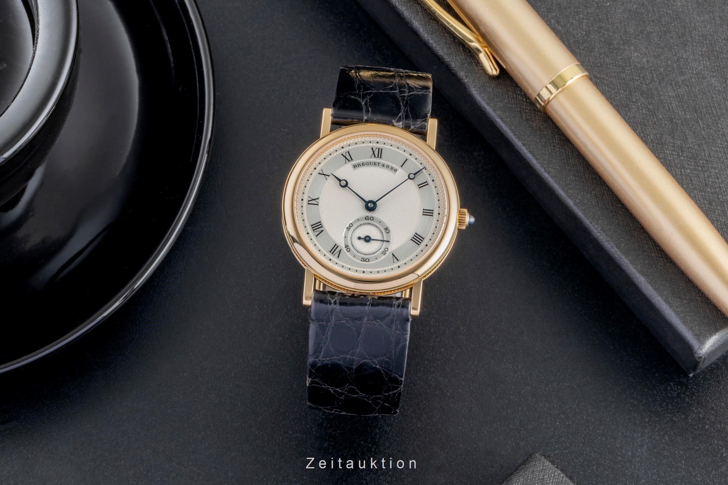 Breguet Classique 18k (0,750) Gold Handaufzug Damenuhr Ref. 3210BA Box [2506597]
