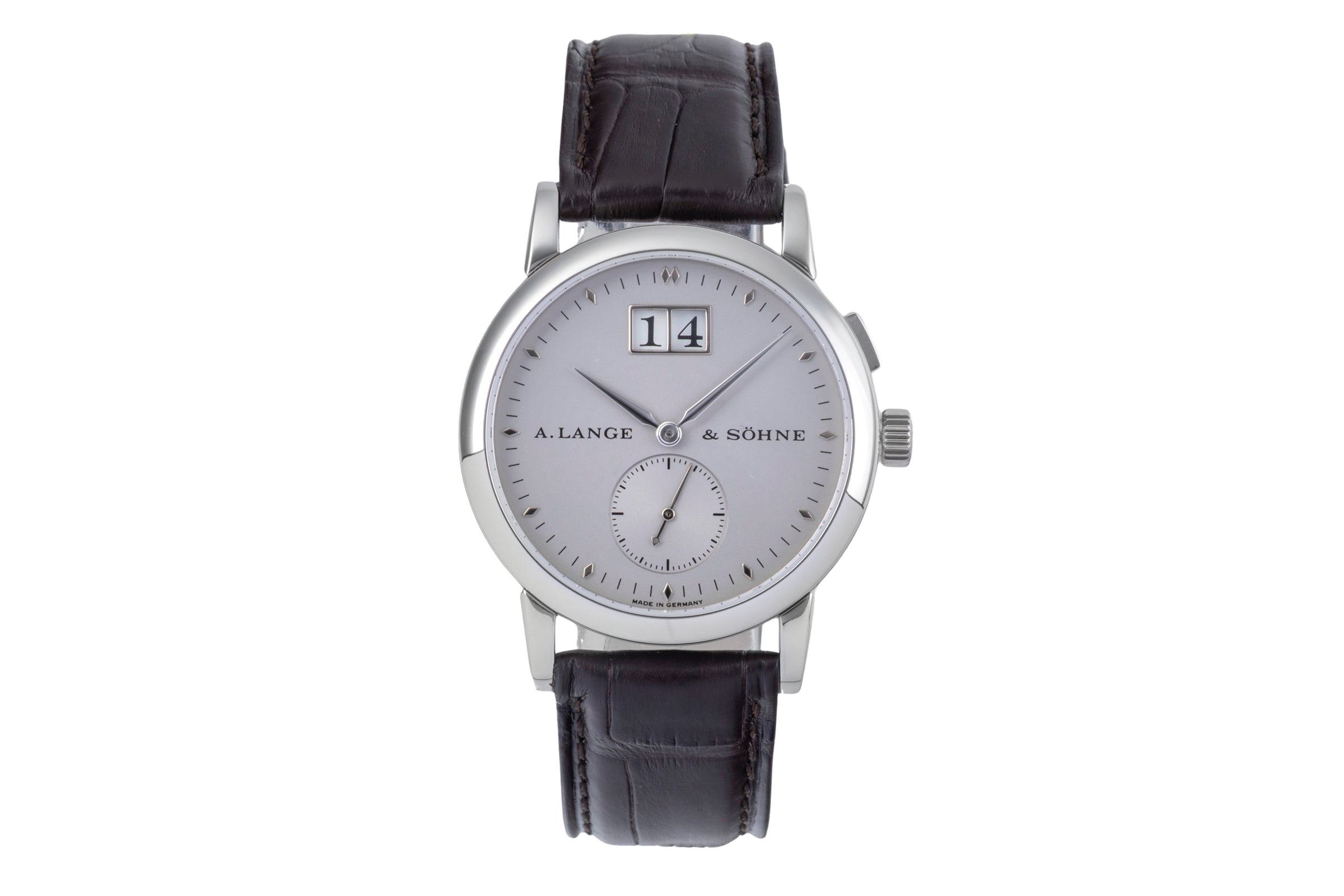 A. Lange & Söhne Saxonia platinium manual winding Kal. L941.3 Ref