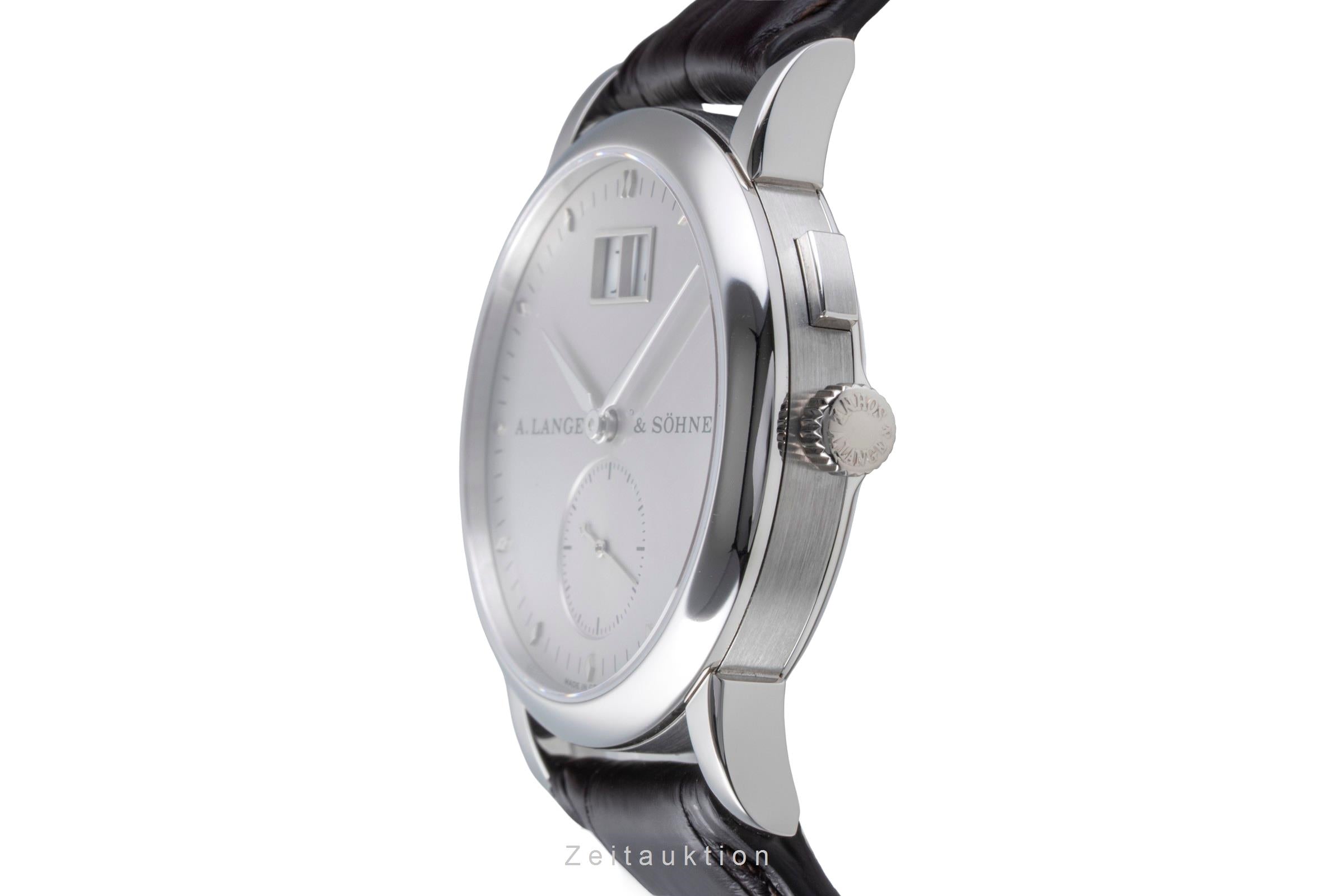 A. Lange & Söhne Saxonia platinium manual winding Kal. L941.3 Ref