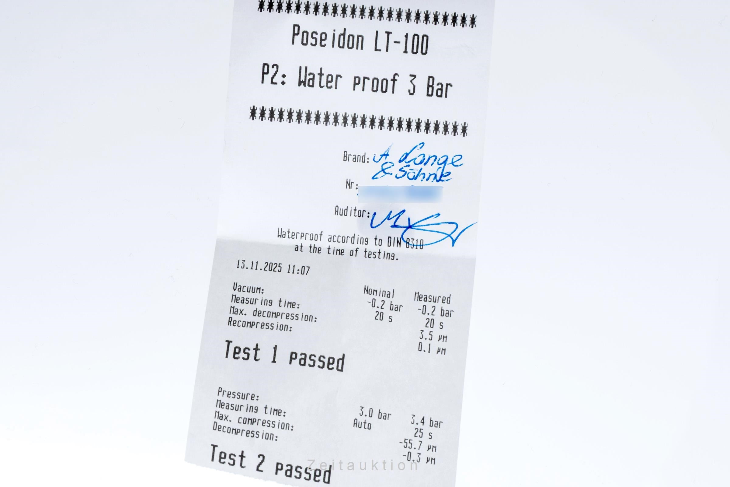 A. Lange & Söhne Saxonia platine à remontage manuel unisexe 105.025  [2506602]