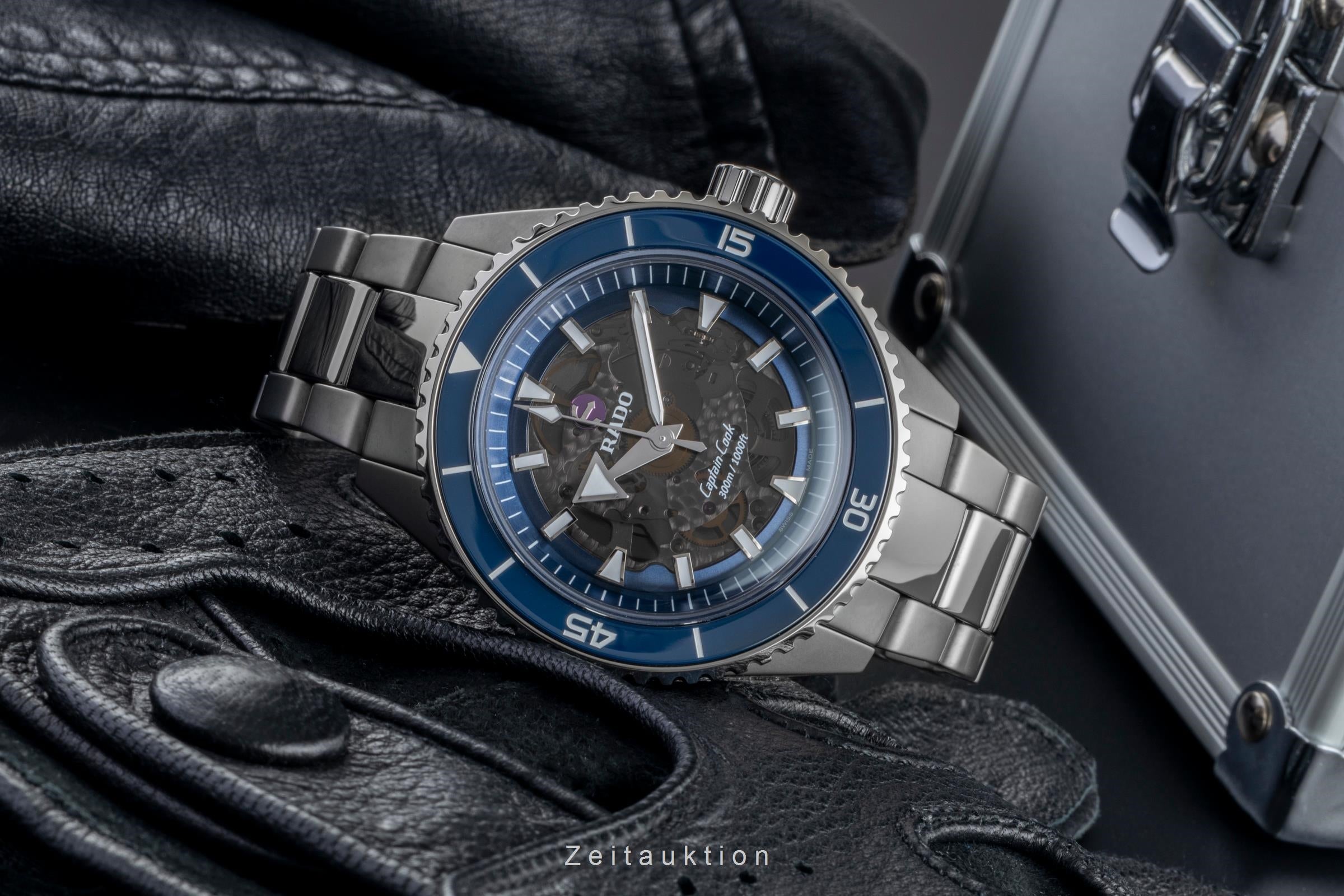 Rado Captain Cook ceramic / titanium automatic men's watch 01.734.6128.3.020 LP: 4450EUR  [2506603]