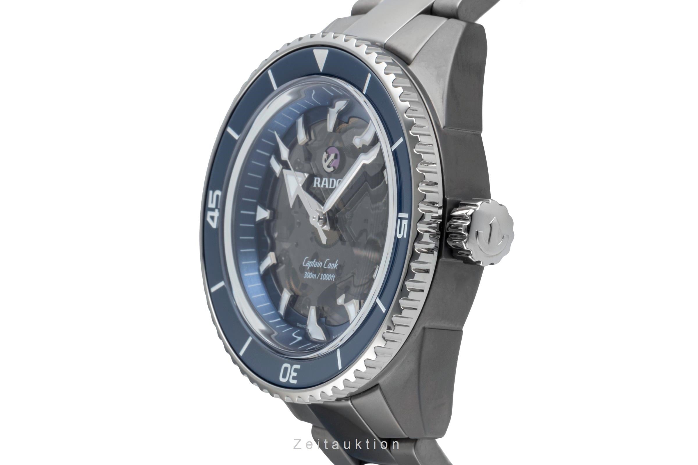 Rado Captain Cook ceramic / titanium automatic men's watch 01.734.6128.3.020 LP: 4450EUR  [2506603]