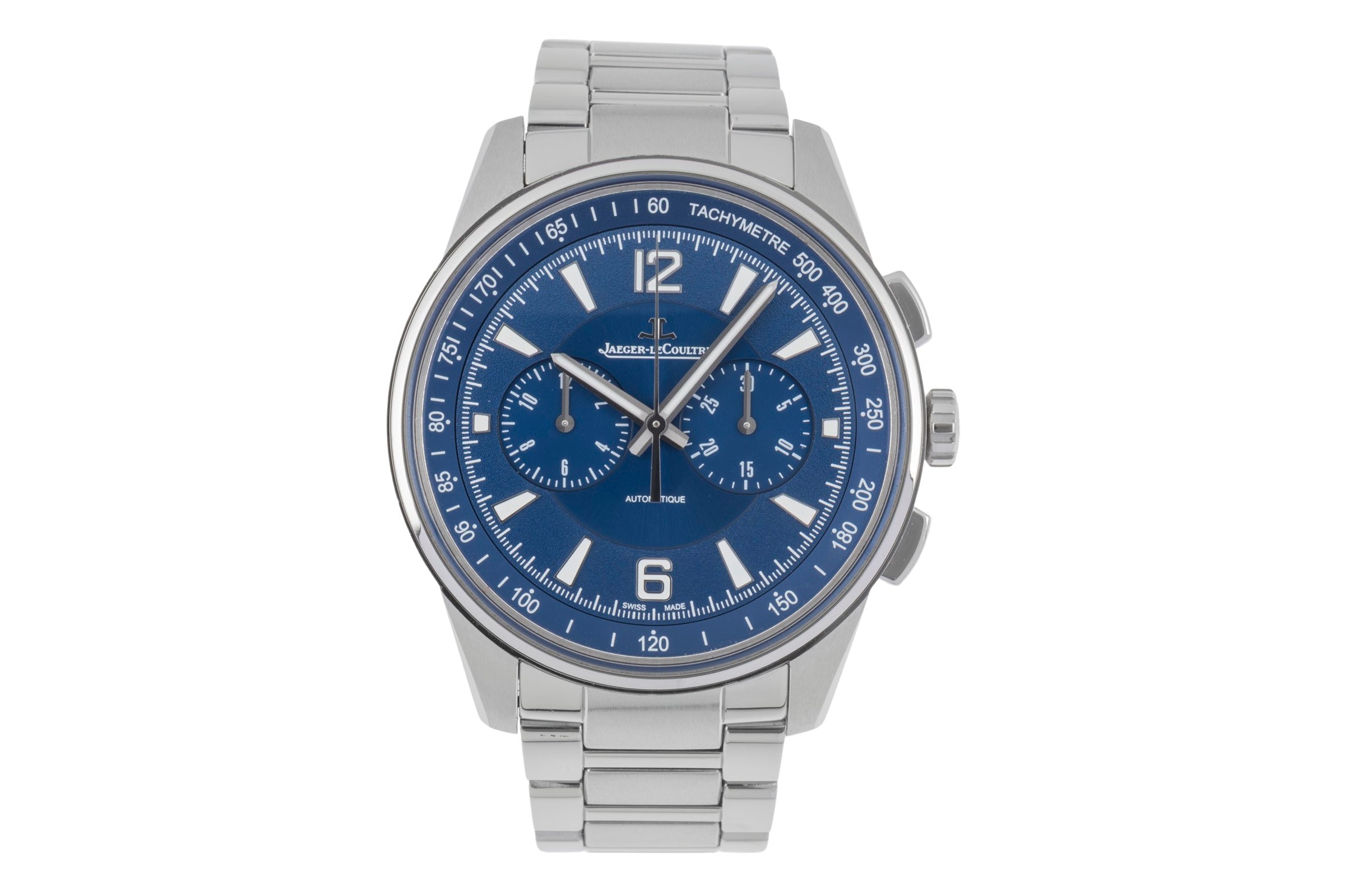 Jaeger LeCoultre Polaris chronographe acier automatique montre pour hommes Q9028180, 842.8.C1.S  [2506606]