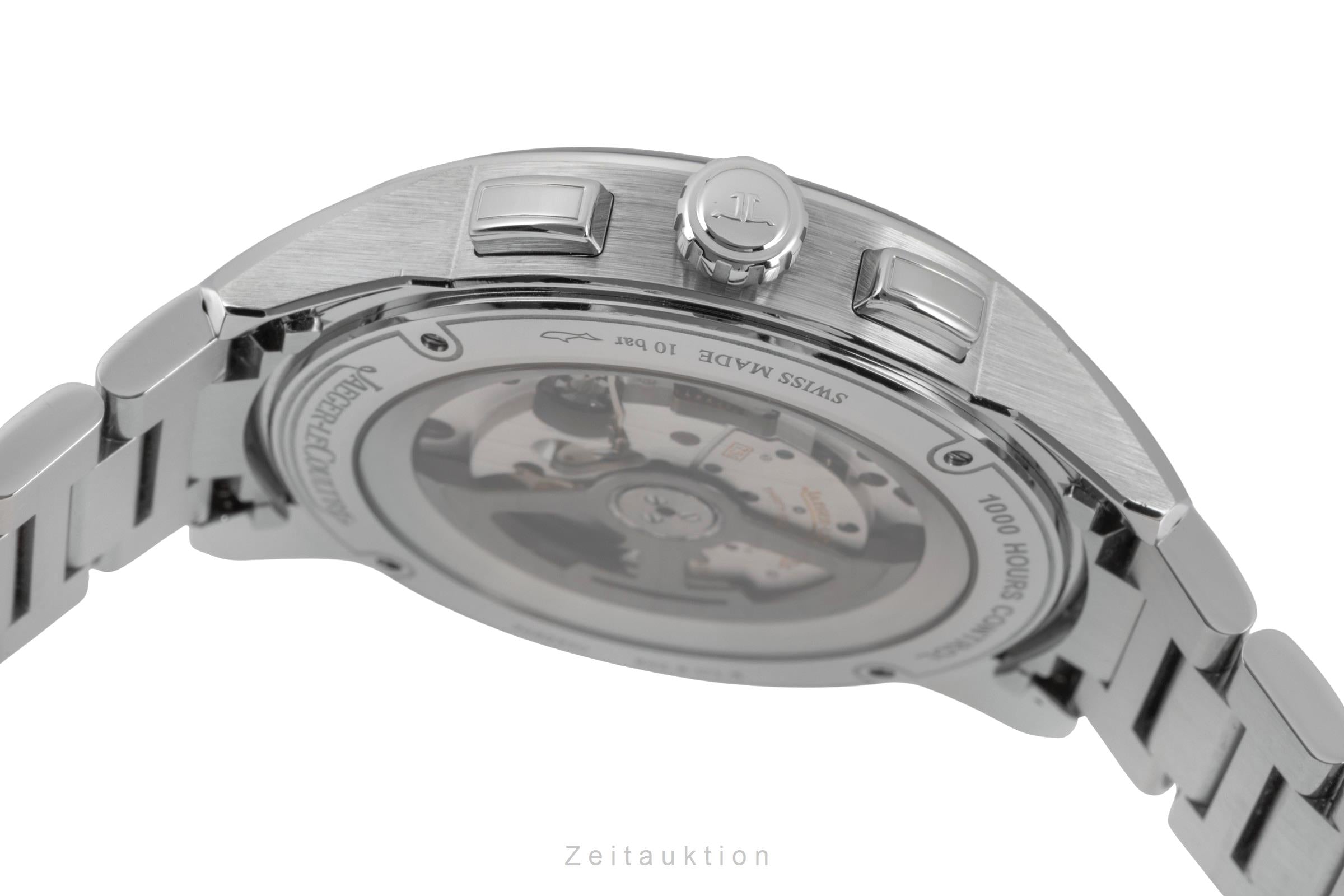 Jaeger LeCoultre Polaris chronographe acier automatique montre pour hommes Q9028180, 842.8.C1.S  [2506606]