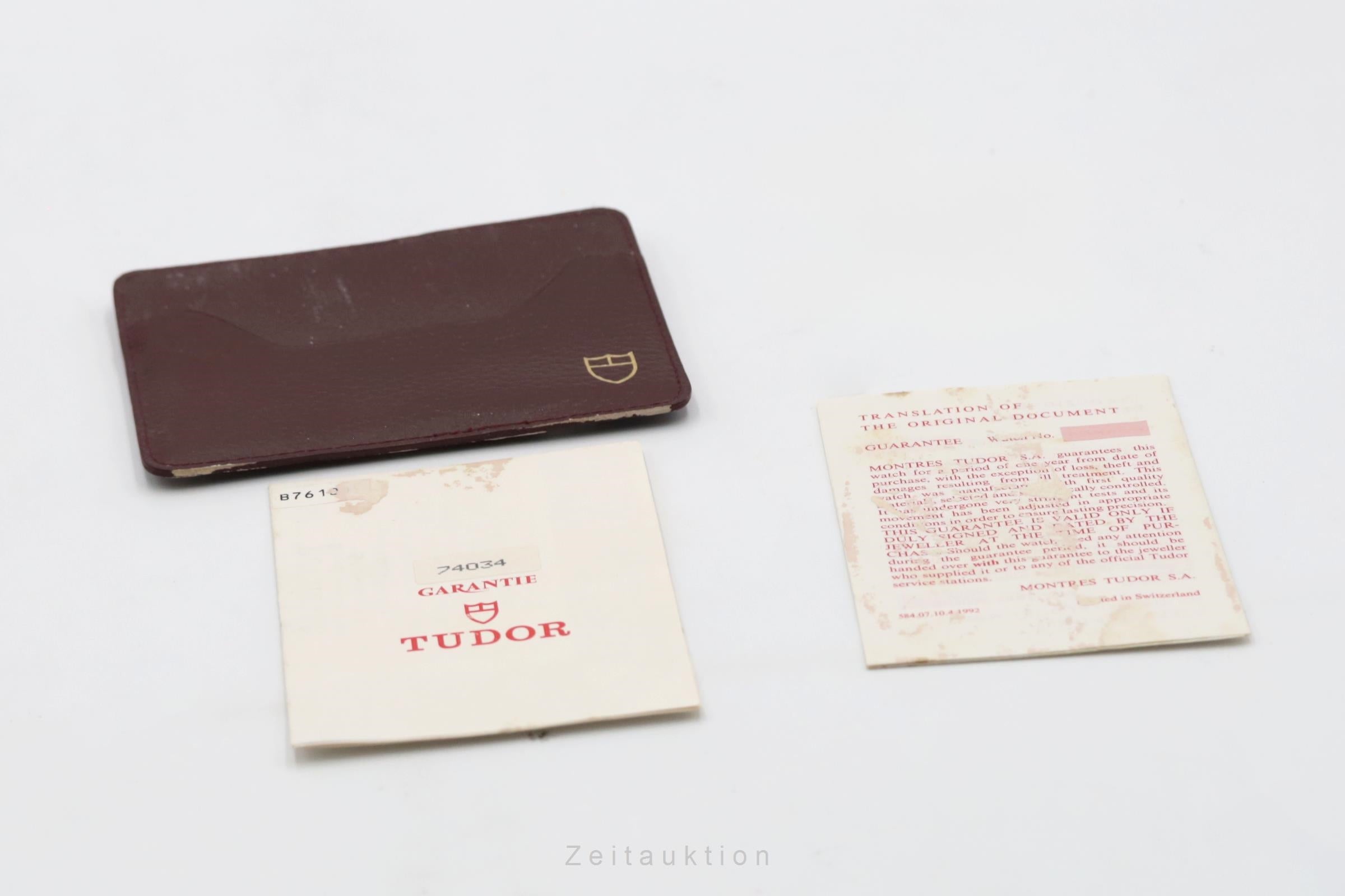 Tudor Prince Oysterdate acier / or blanc automatique montre pour hommes 74034  [2506609]