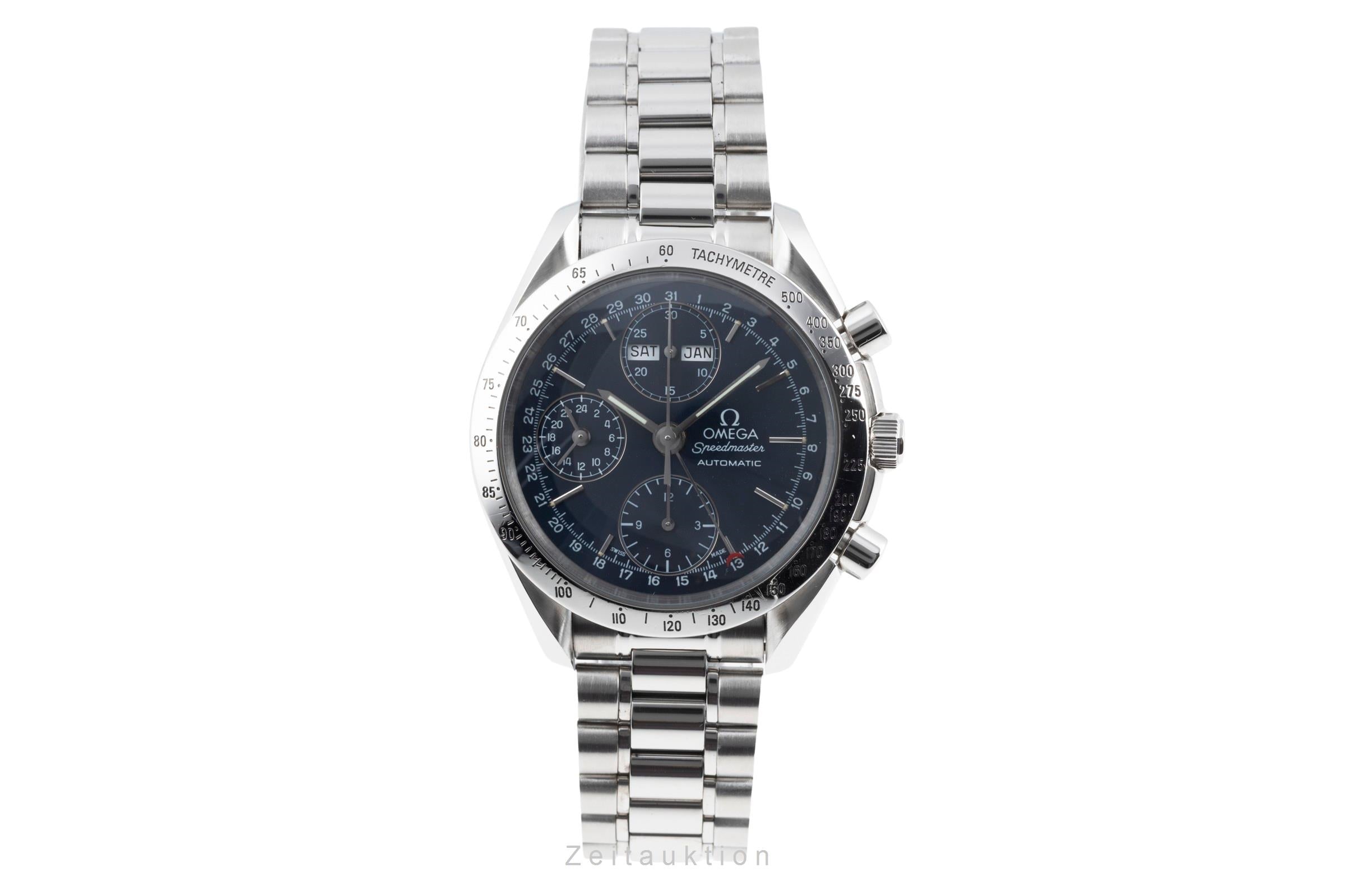 Omega Speedmaster Date chronograph steel automatic men's watch 3521.80.00  [2506610]