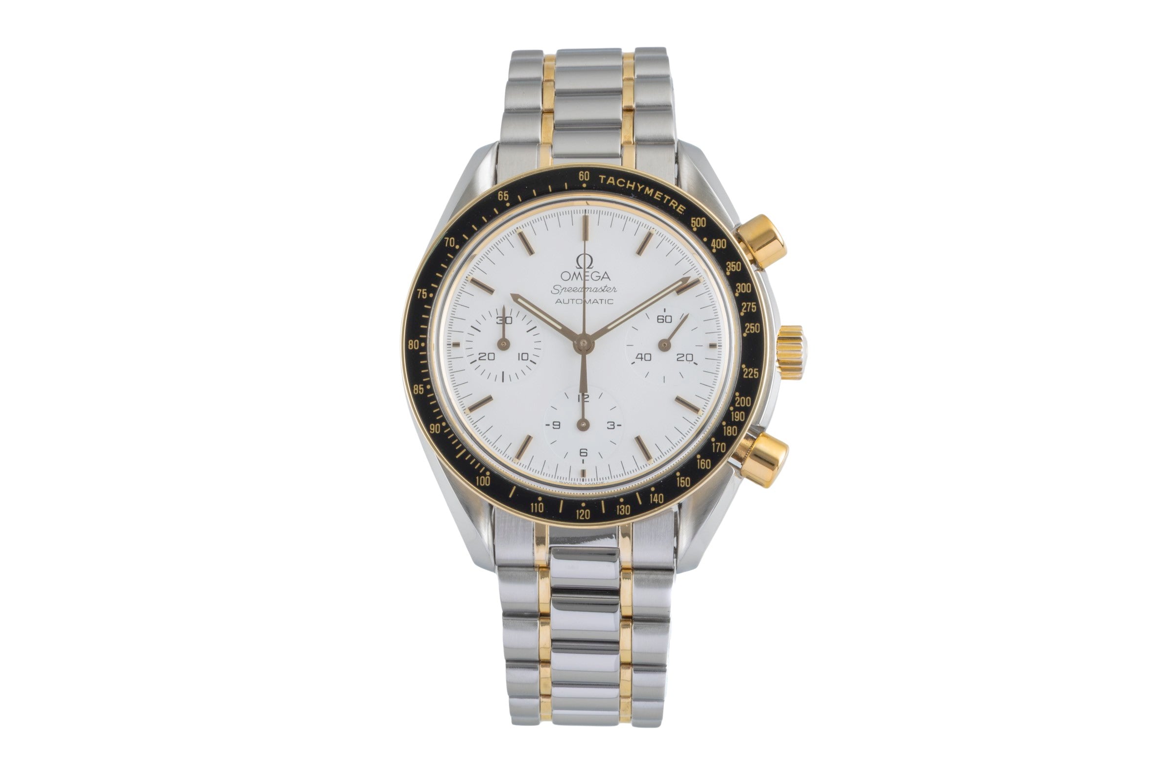 Omega Speedmaster chronograph steel / gold automatic men's watch 3310.20.00  [2506611]