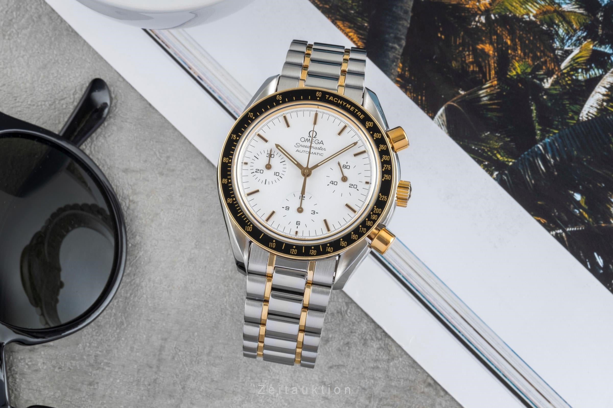 Omega Speedmaster chronograph steel / gold automatic men's watch 3310.20.00  [2506611]