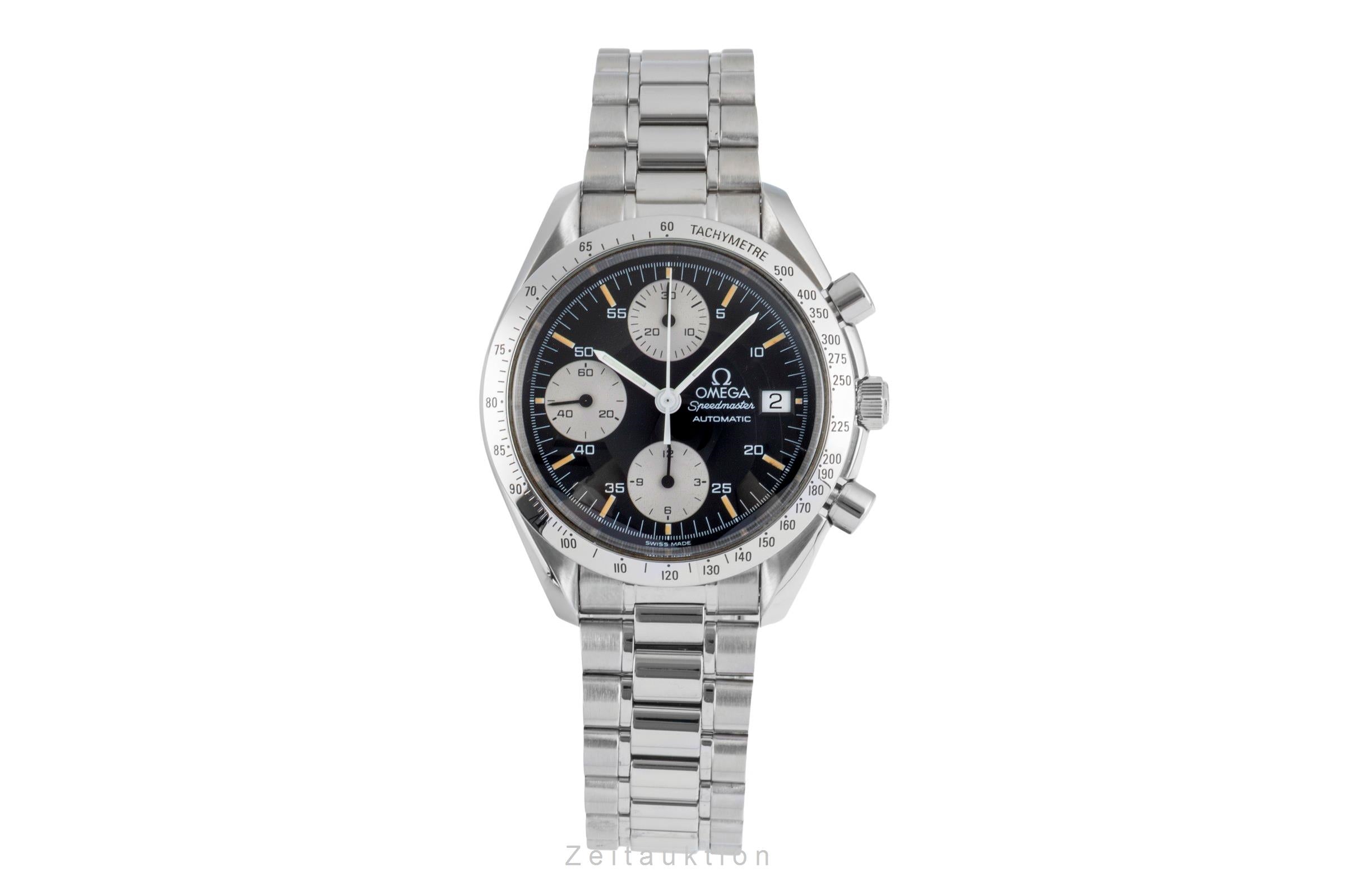Omega Speedmaster Date chronograph steel automatic men's watch 3511.50.00 LP: 6100EUR  [2506612]