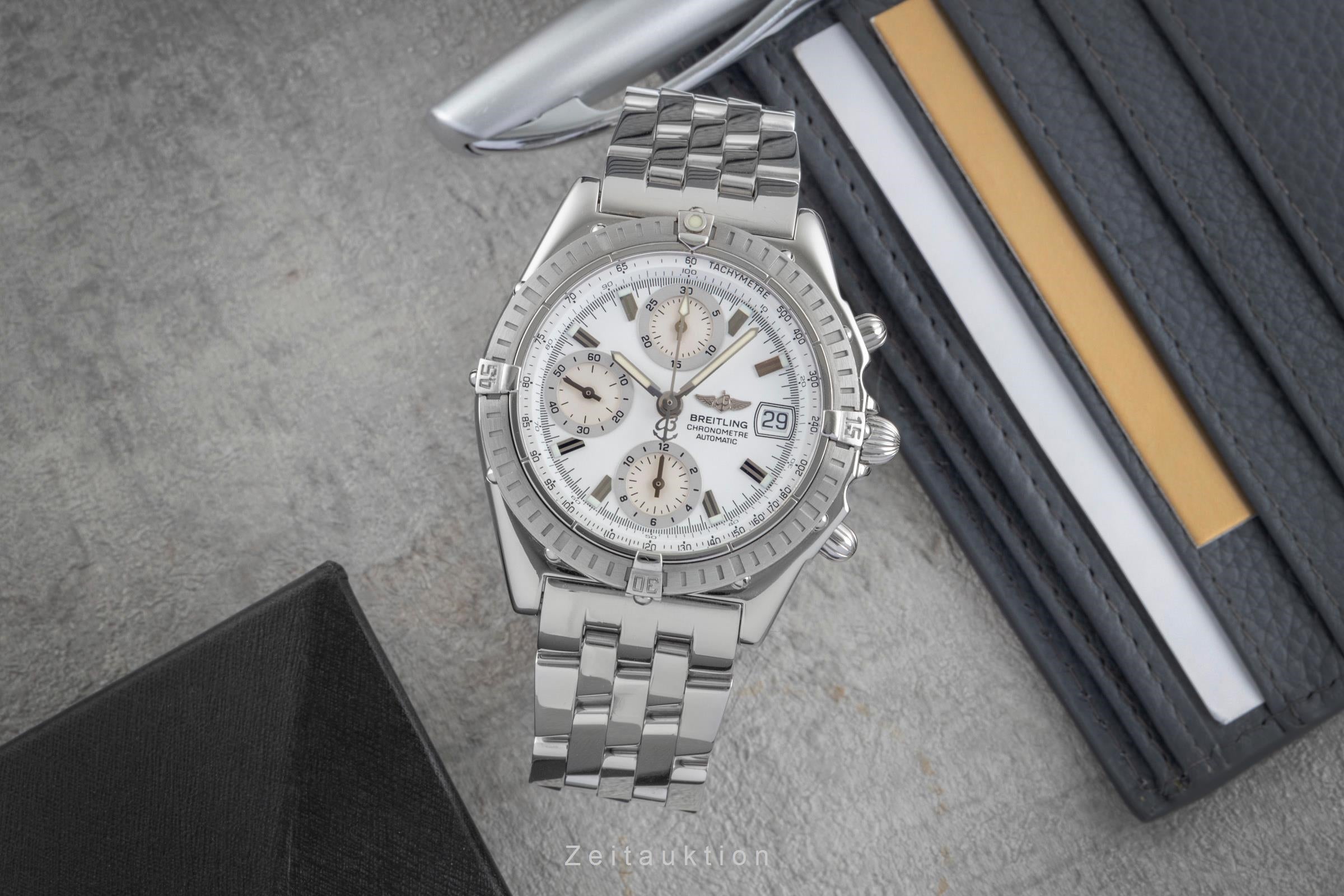 Breitling Chronomat chronograph steel automatic Kal. B13 Ref