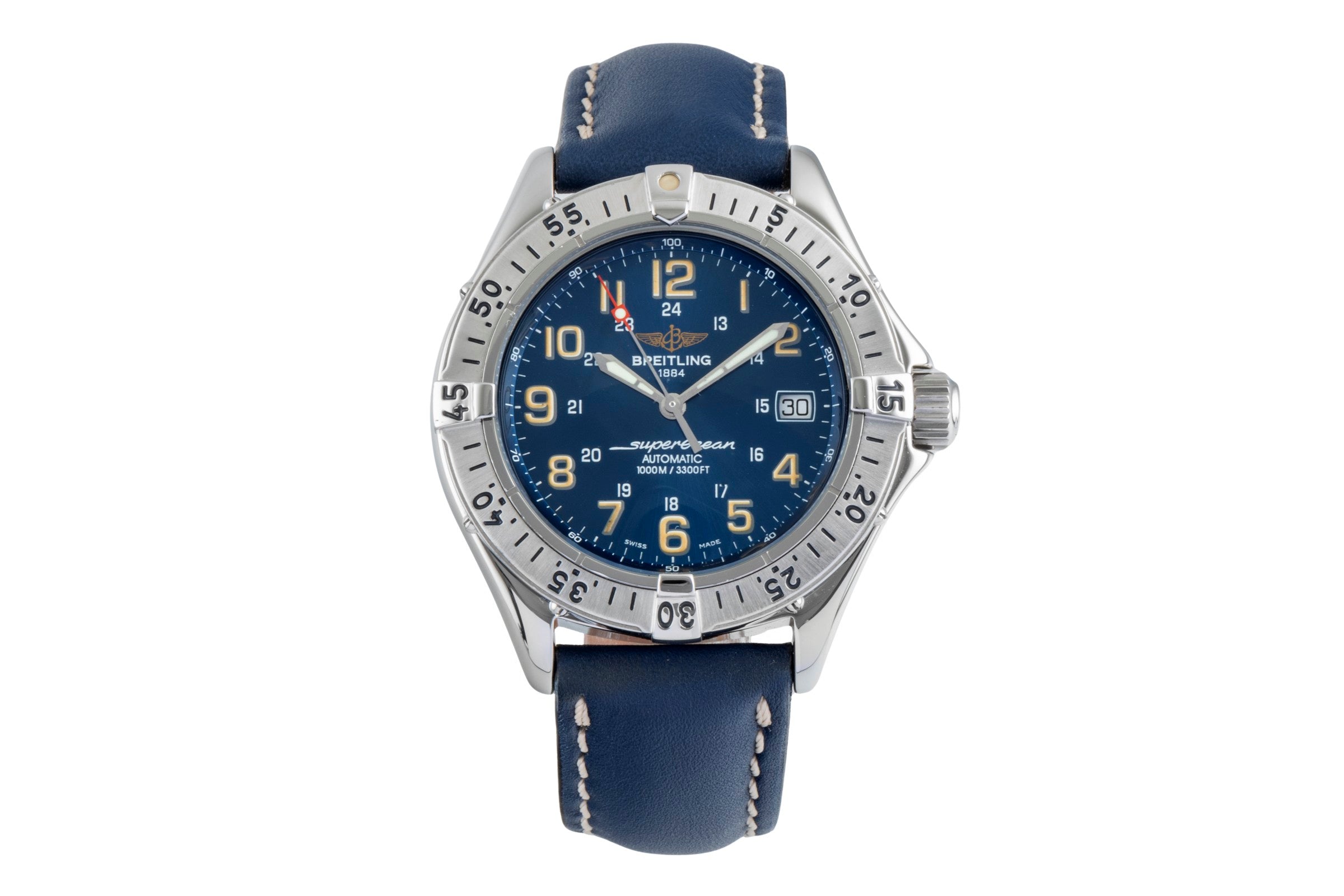 Breitling Superocean Edelstahl Automatik Herrenuhr Ref. A17040 Box [2506616]