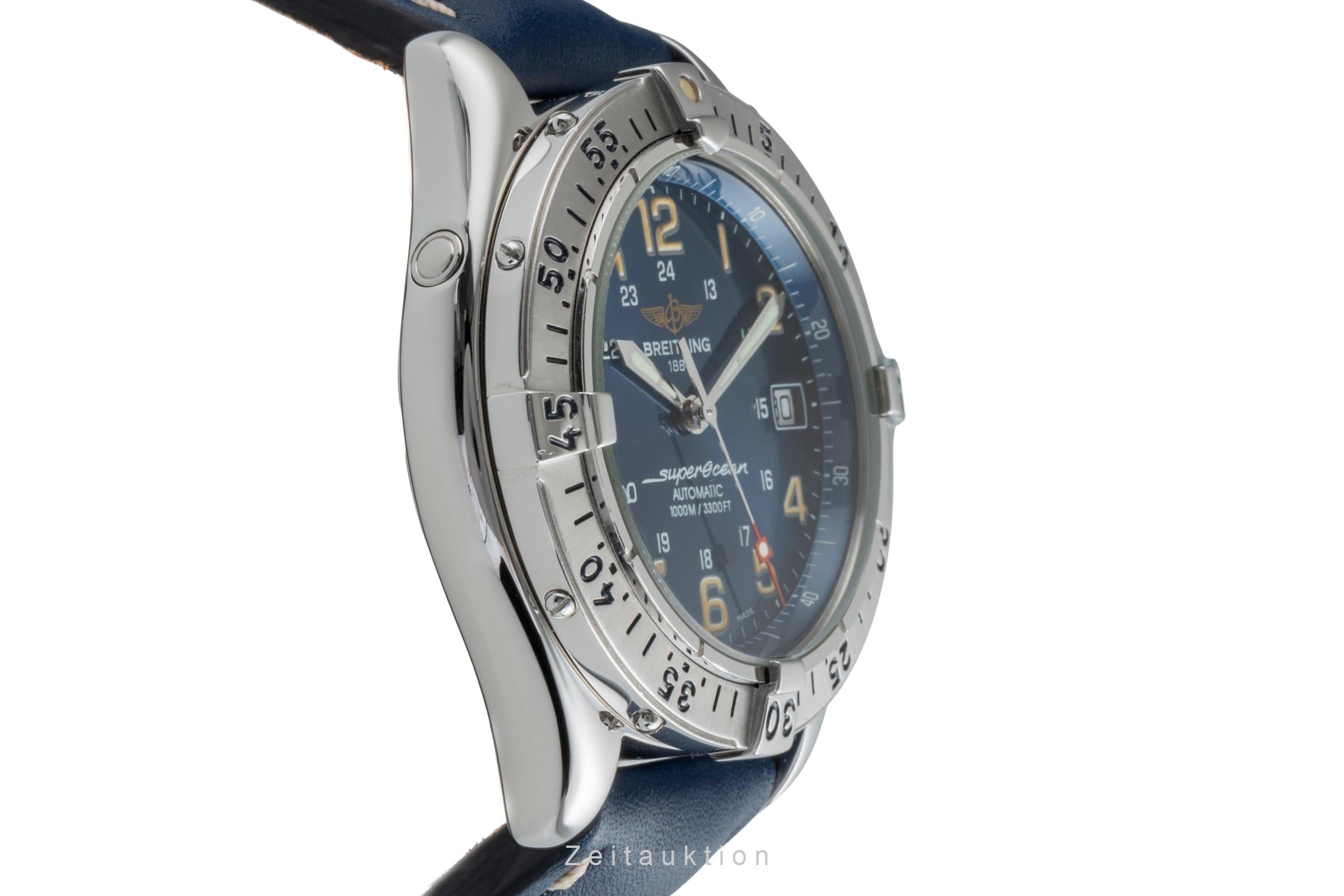 Breitling Superocean Edelstahl Automatik Herrenuhr Ref. A17040 Box [2506616]