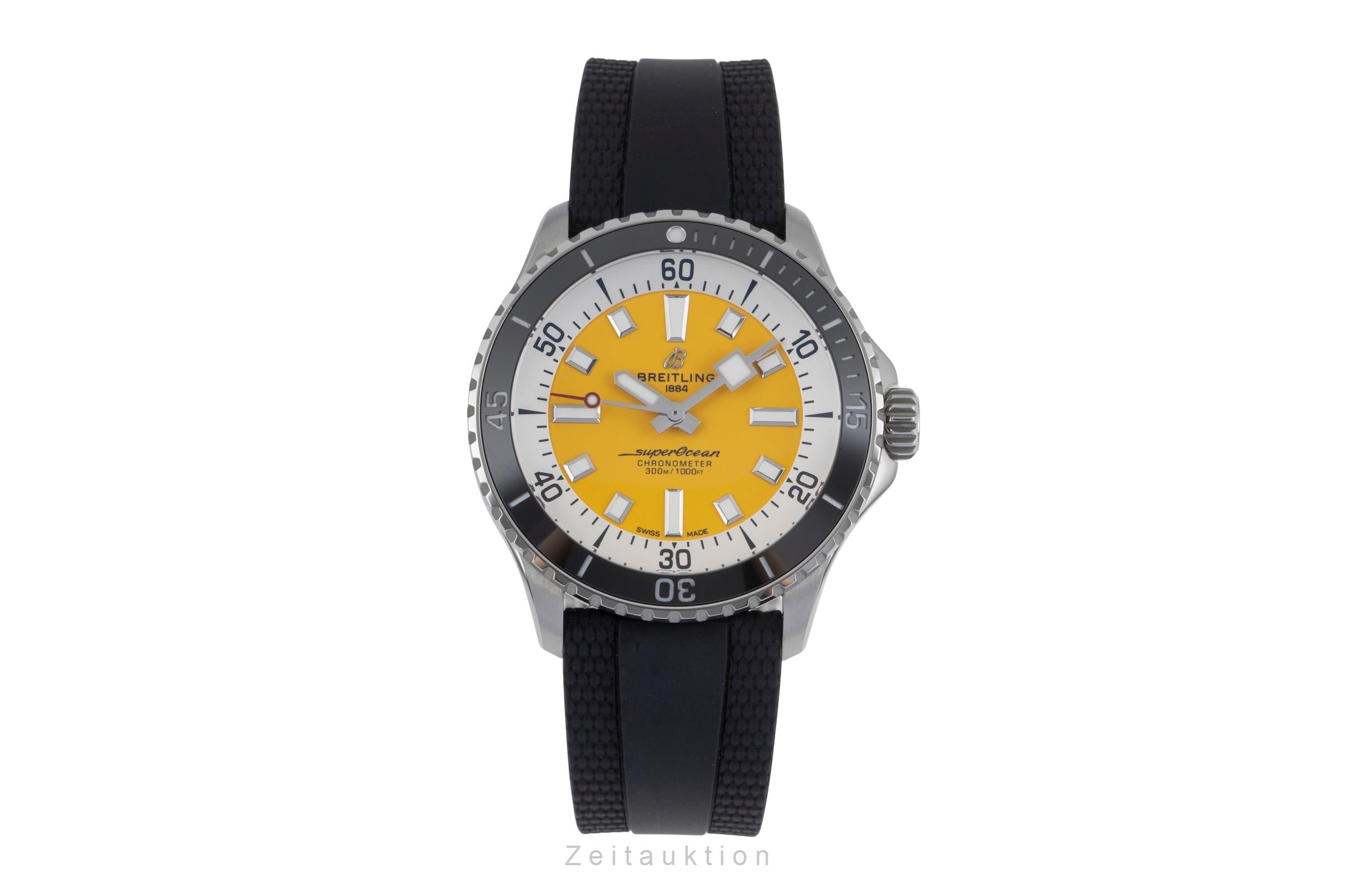Breitling Superocean steel automatic Kal. B17 Ref. A17375211I1S1