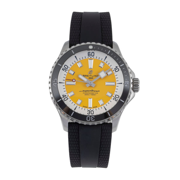 Breitling Superocean acier automatique montre pour hommes A17375211I1S1 LP: 5450EUR  [2506618]