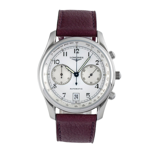 Longines cronógrafo acero automático reloj para caballeros L2.612.4 Limited  [2506619]