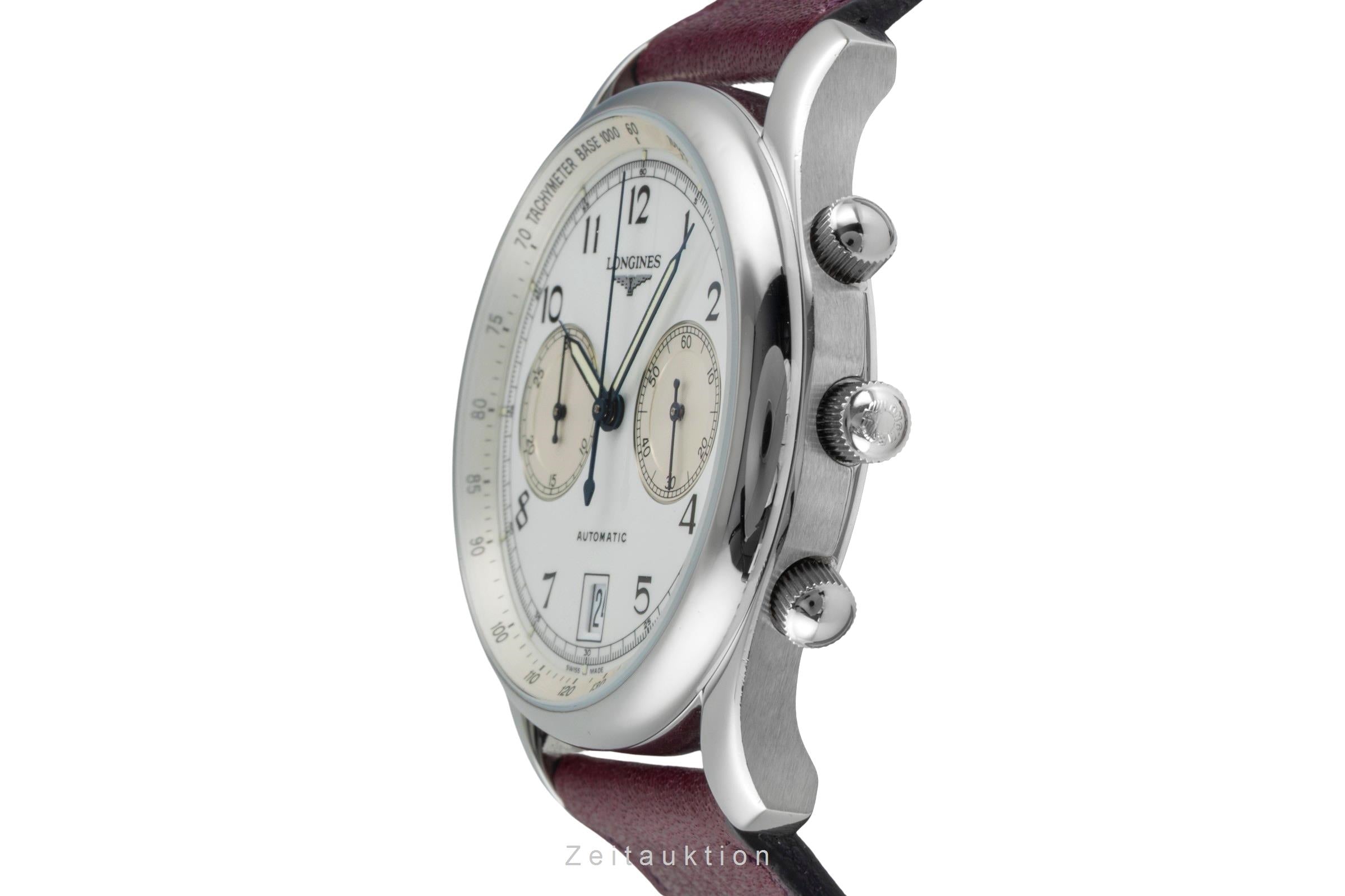 Longines cronógrafo acero automático reloj para caballeros L2.612.4 Limited  [2506619]