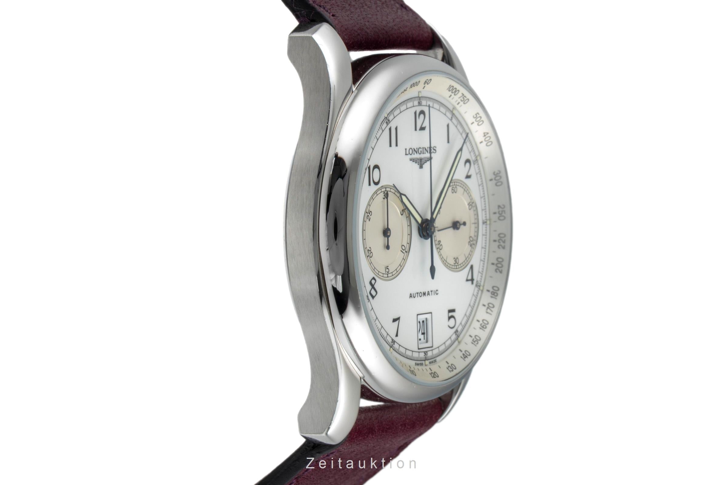 Longines cronógrafo acero automático reloj para caballeros L2.612.4 Limited  [2506619]