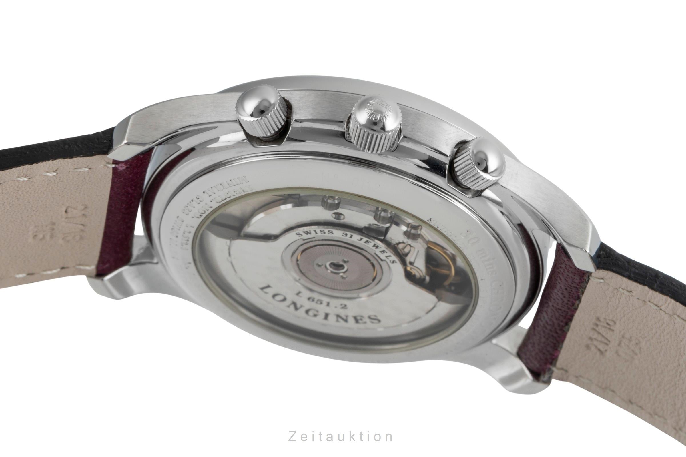 Longines cronógrafo acero automático reloj para caballeros L2.612.4 Limited  [2506619]