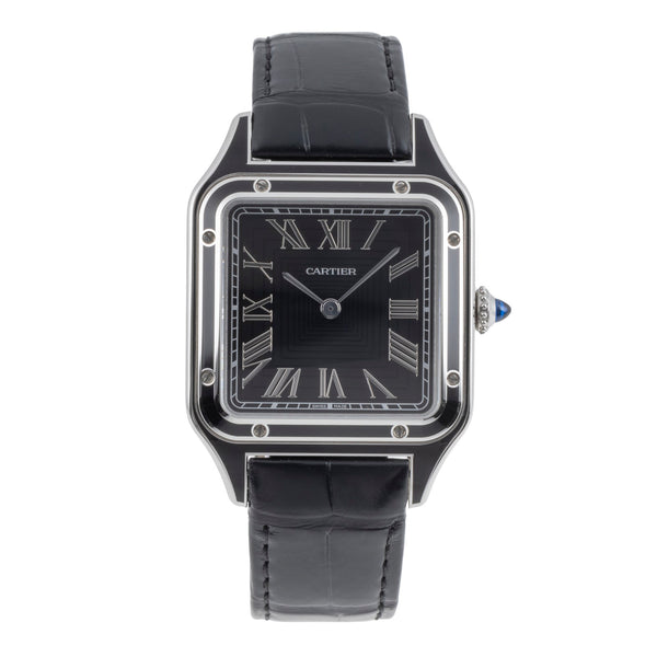Cartier Santos Dumont acier à remontage manuel unisexe WSSA0046  [2506621]