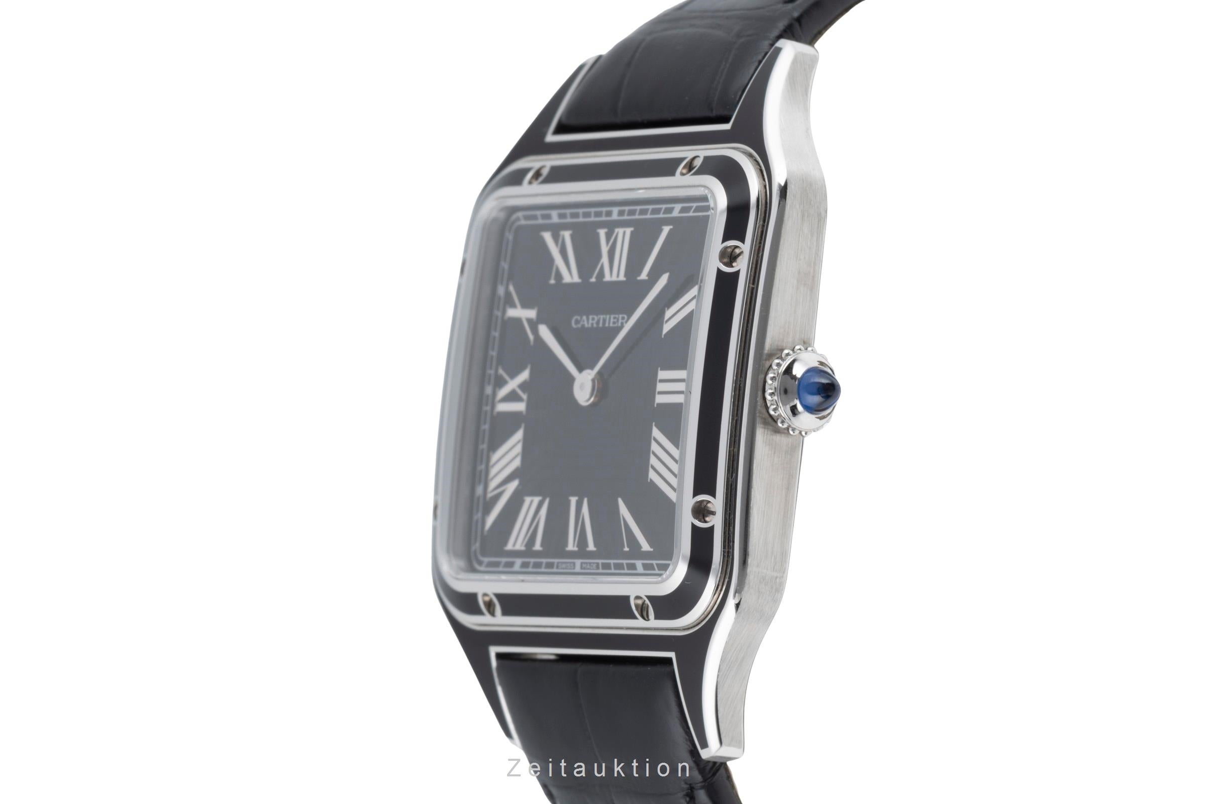 Cartier Santos Dumont acier à remontage manuel unisexe WSSA0046  [2506621]