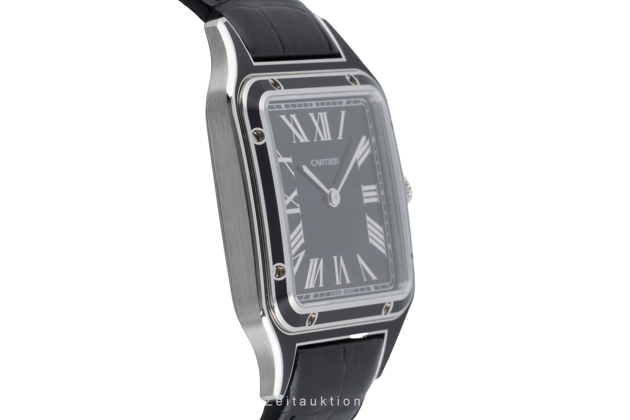 Cartier Santos Dumont acier à remontage manuel unisexe WSSA0046  [2506621]