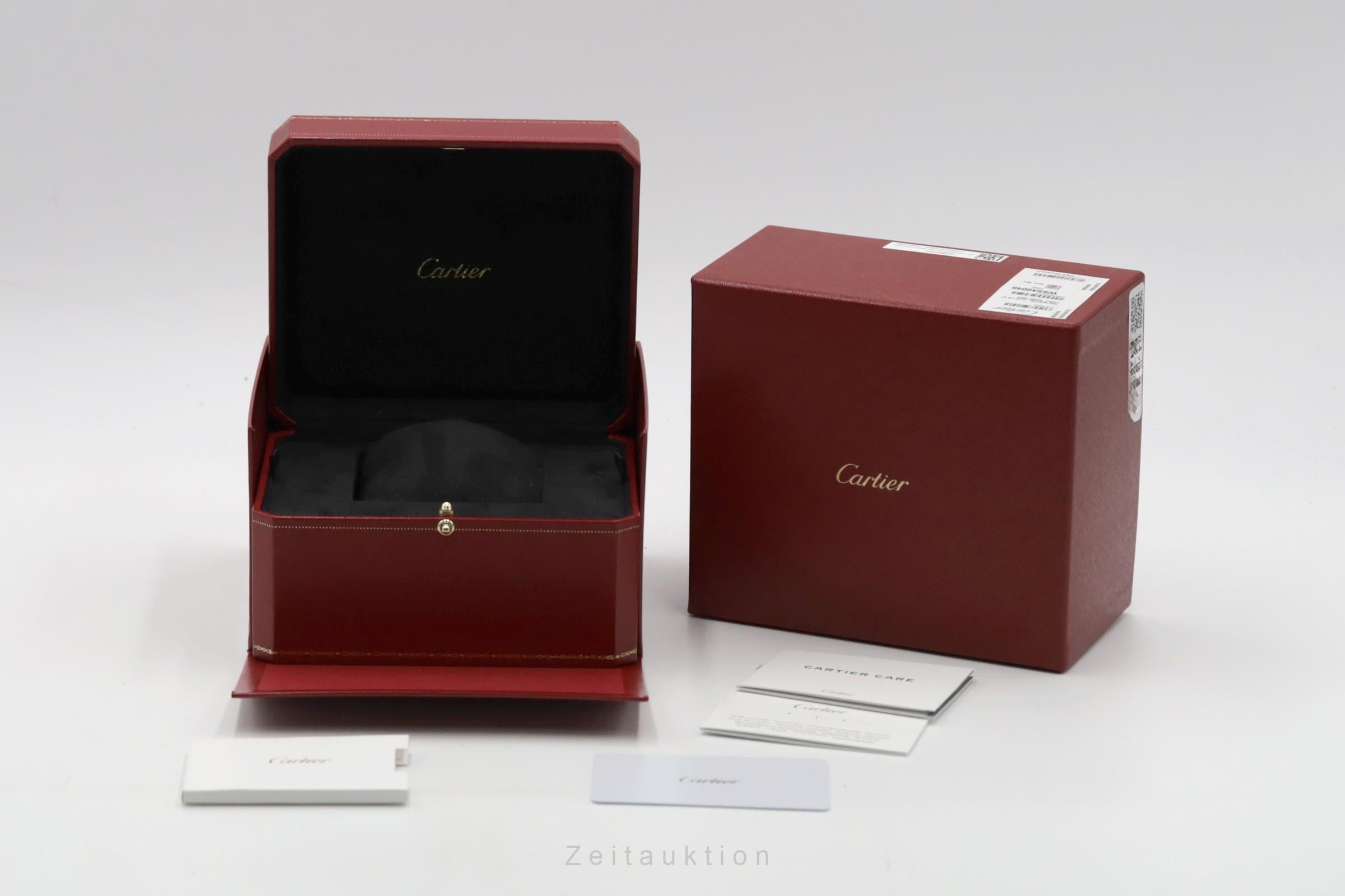 Cartier Santos Dumont acier à remontage manuel unisexe WSSA0046  [2506621]