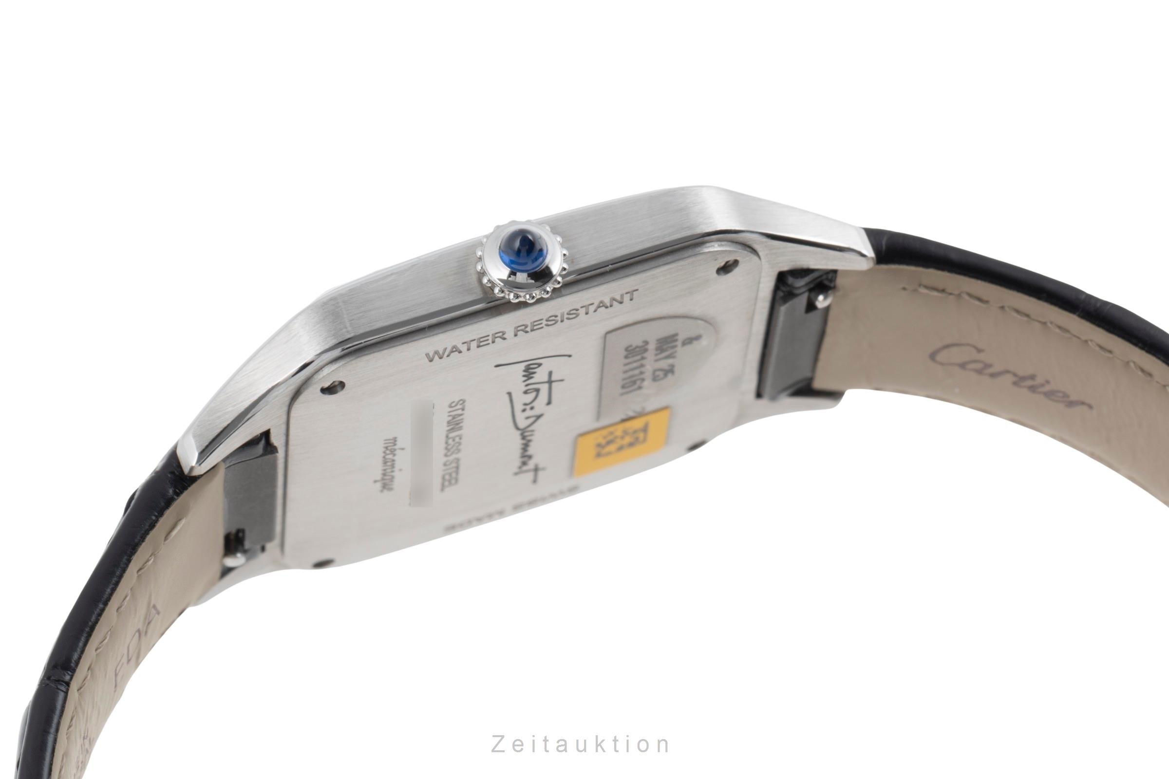 Cartier Santos Dumont acier à remontage manuel unisexe WSSA0046  [2506621]