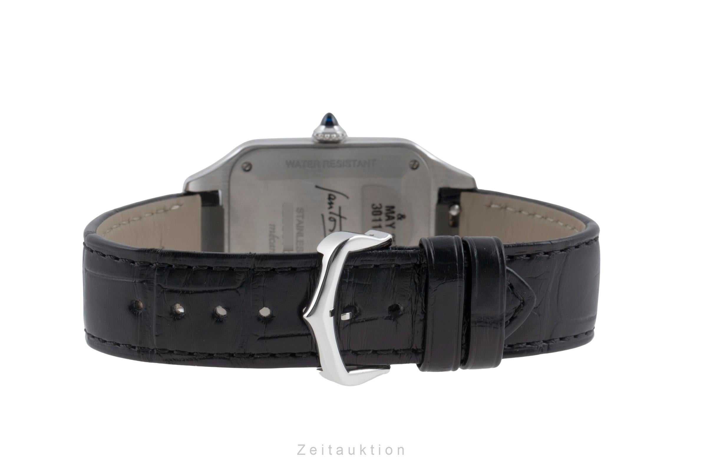 Cartier Santos Dumont acier à remontage manuel unisexe WSSA0046  [2506621]