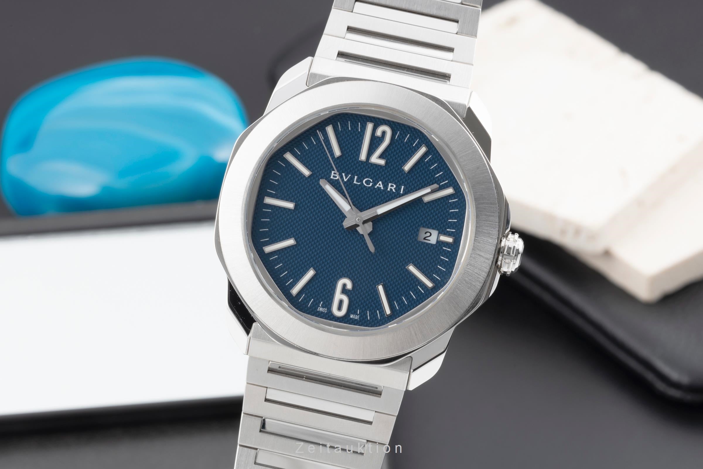 Bvlgari Octo steel automatic Kal. BVL 191 Ref. 103739 - OC 41 S