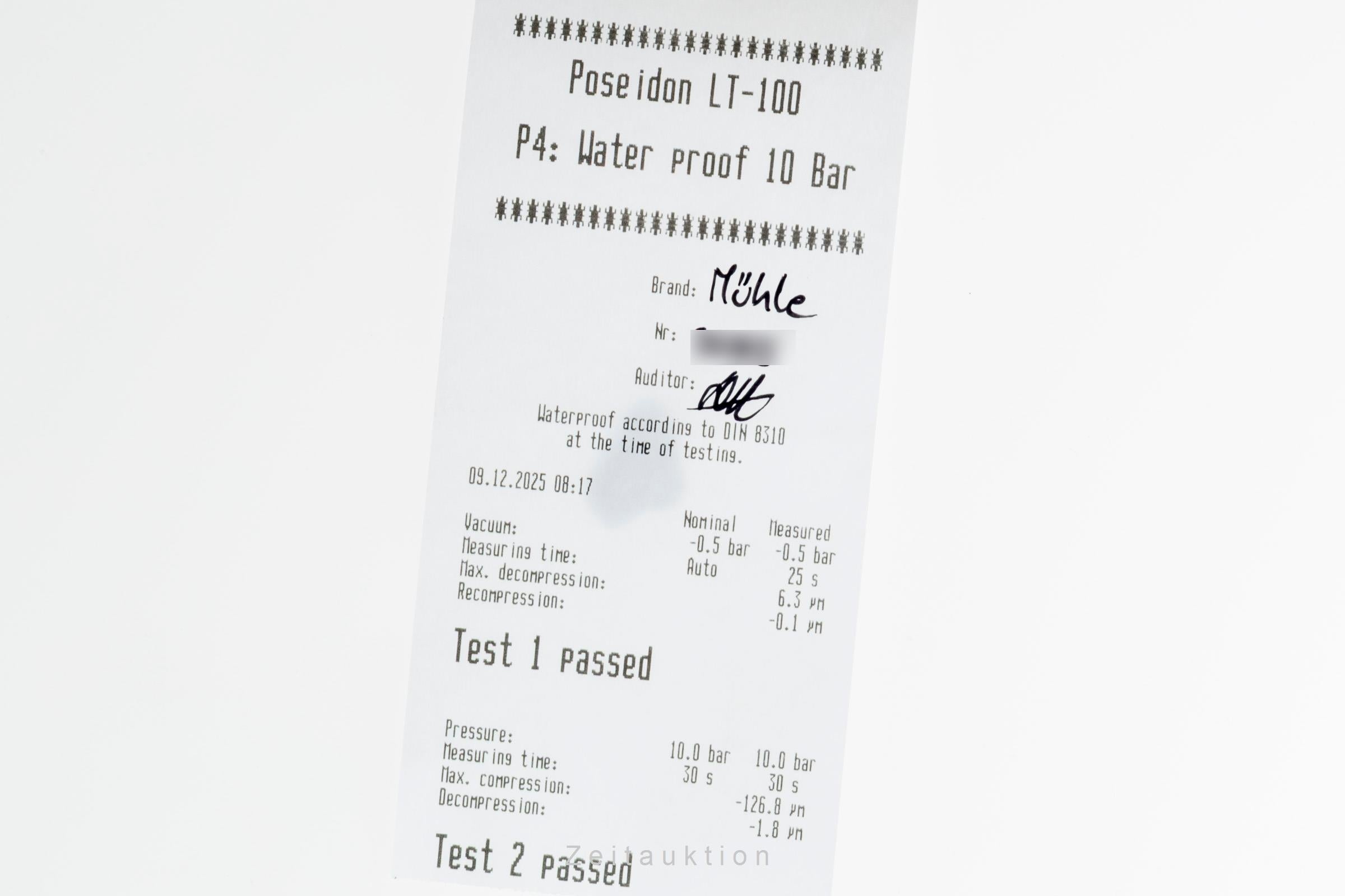 Mühle Glashütte Terrasport Automatik Stahl Ref. M1-37-60 Box [2506623]