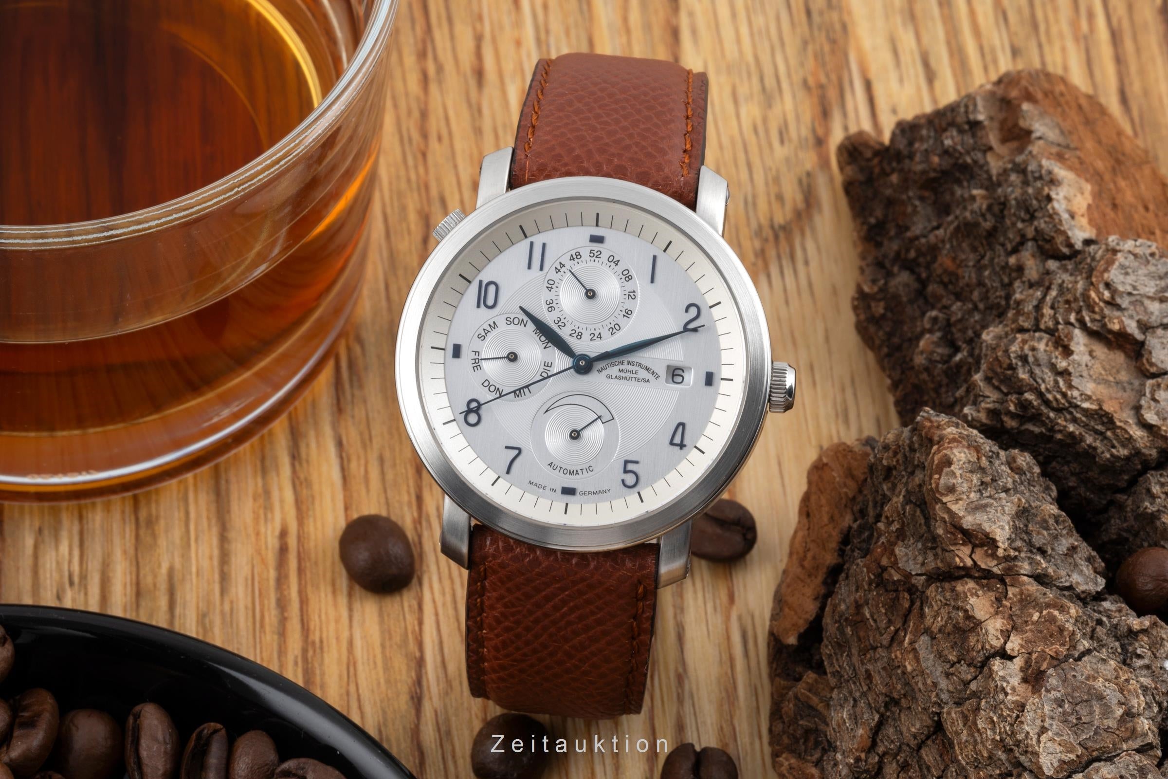 Mühle Business Timer acier automatique montre pour hommes M13065 Limited  [2506624]