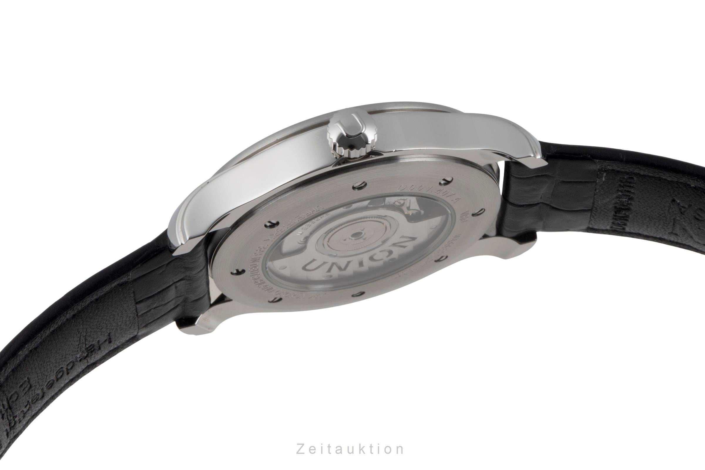 Union Glashütte Viro DAtum Stahl Automatik Herrenuhr Ref. D001.407.A Box  [2506625]