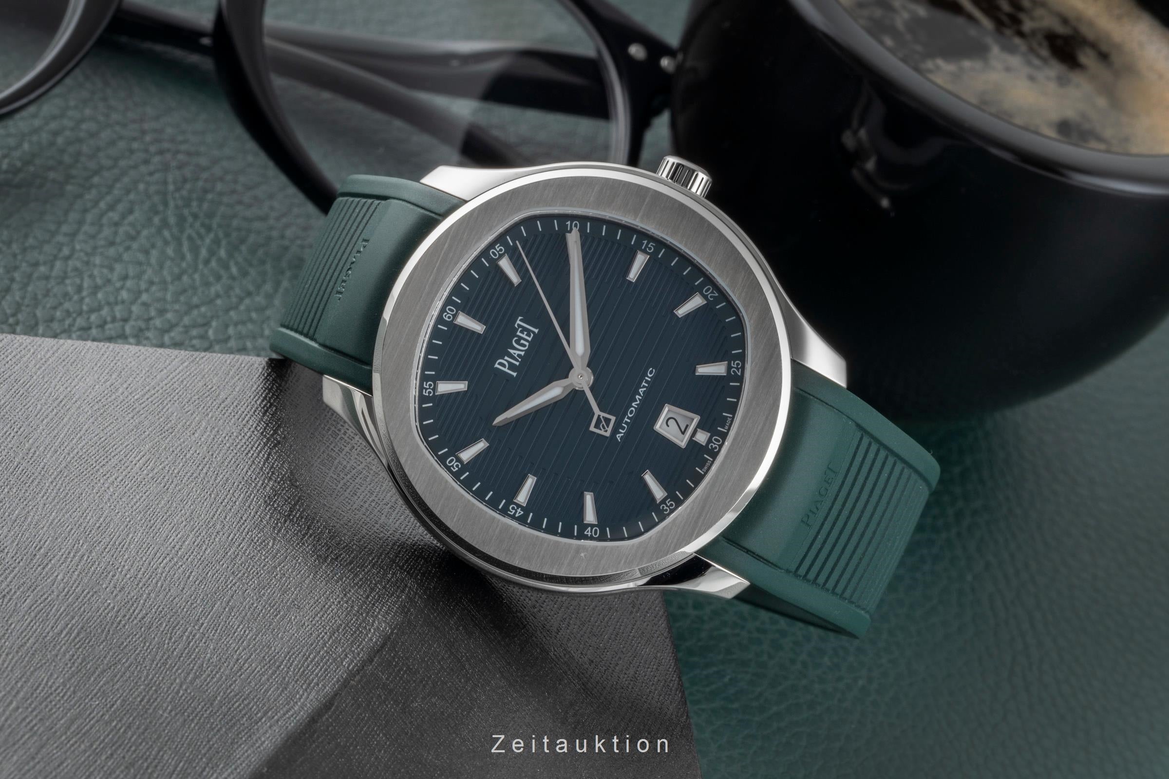 Piaget Polo Field Edelstahl Automatik Herrenuhr Ref.  G0A48022, P11268 B&P 2023 [2506627]