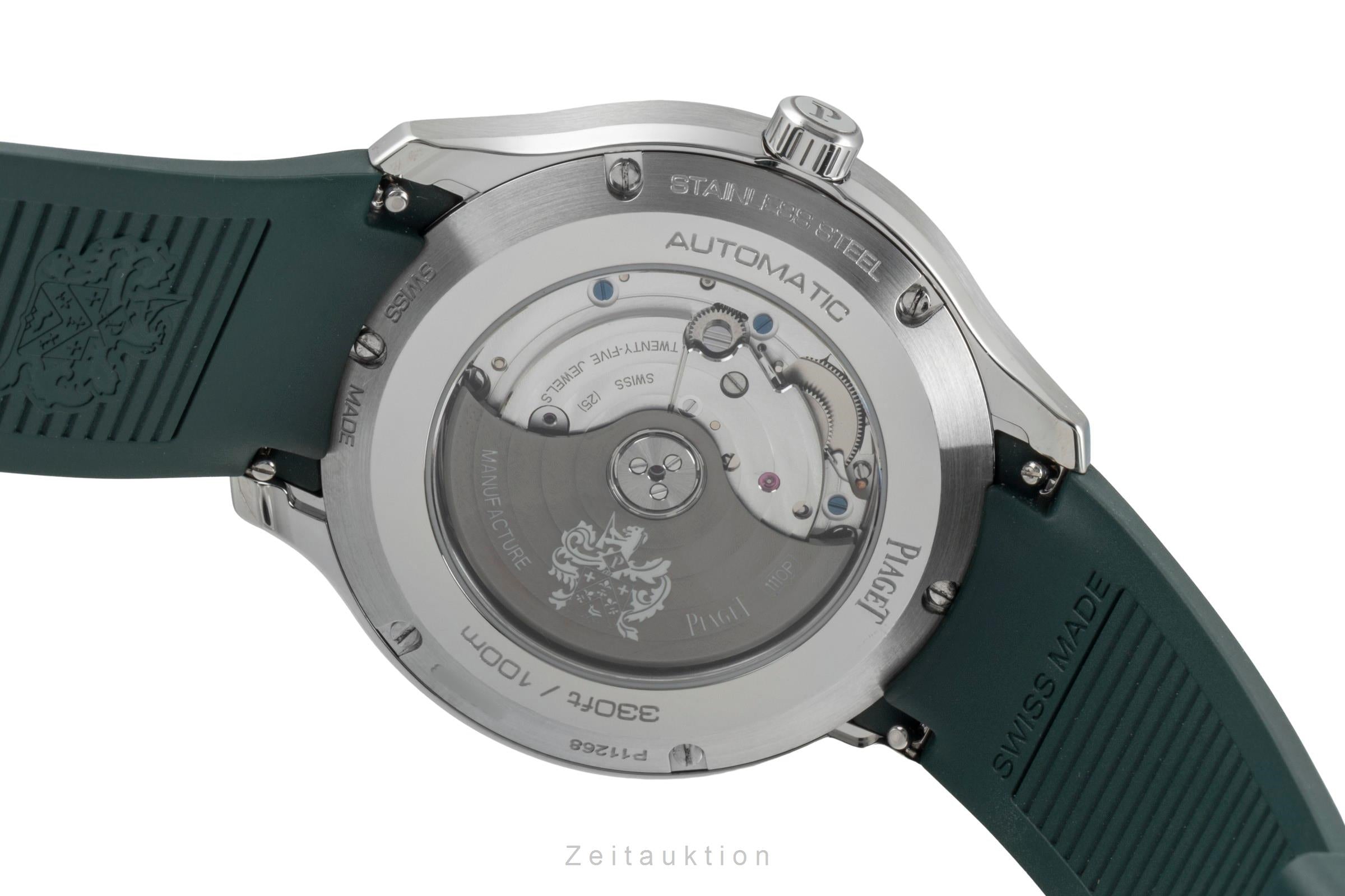 Piaget Polo Field Edelstahl Automatik Herrenuhr Ref.  G0A48022, P11268 B&P 2023 [2506627]