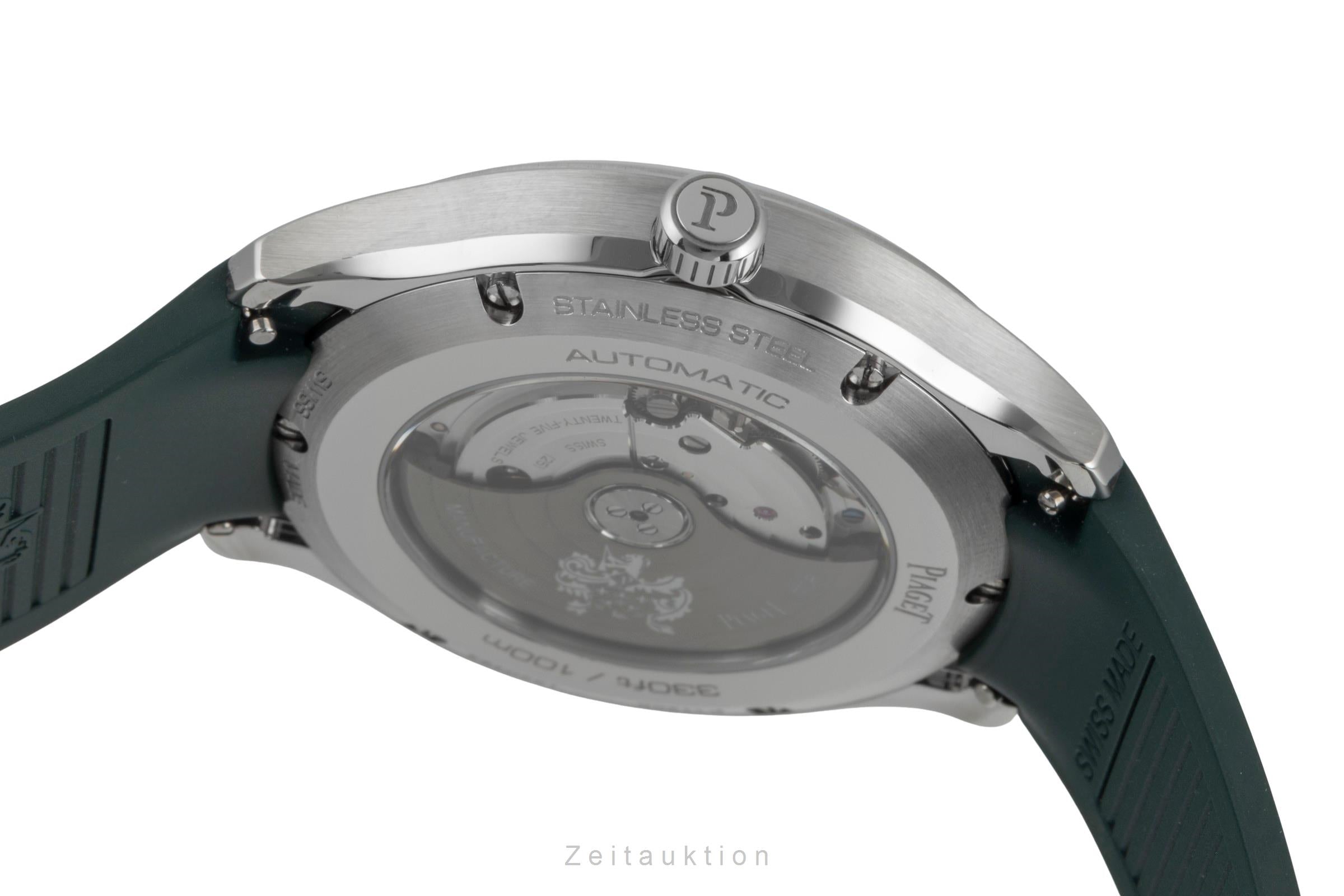 Piaget Polo Field Edelstahl Automatik Herrenuhr Ref.  G0A48022, P11268 B&P 2023 [2506627]