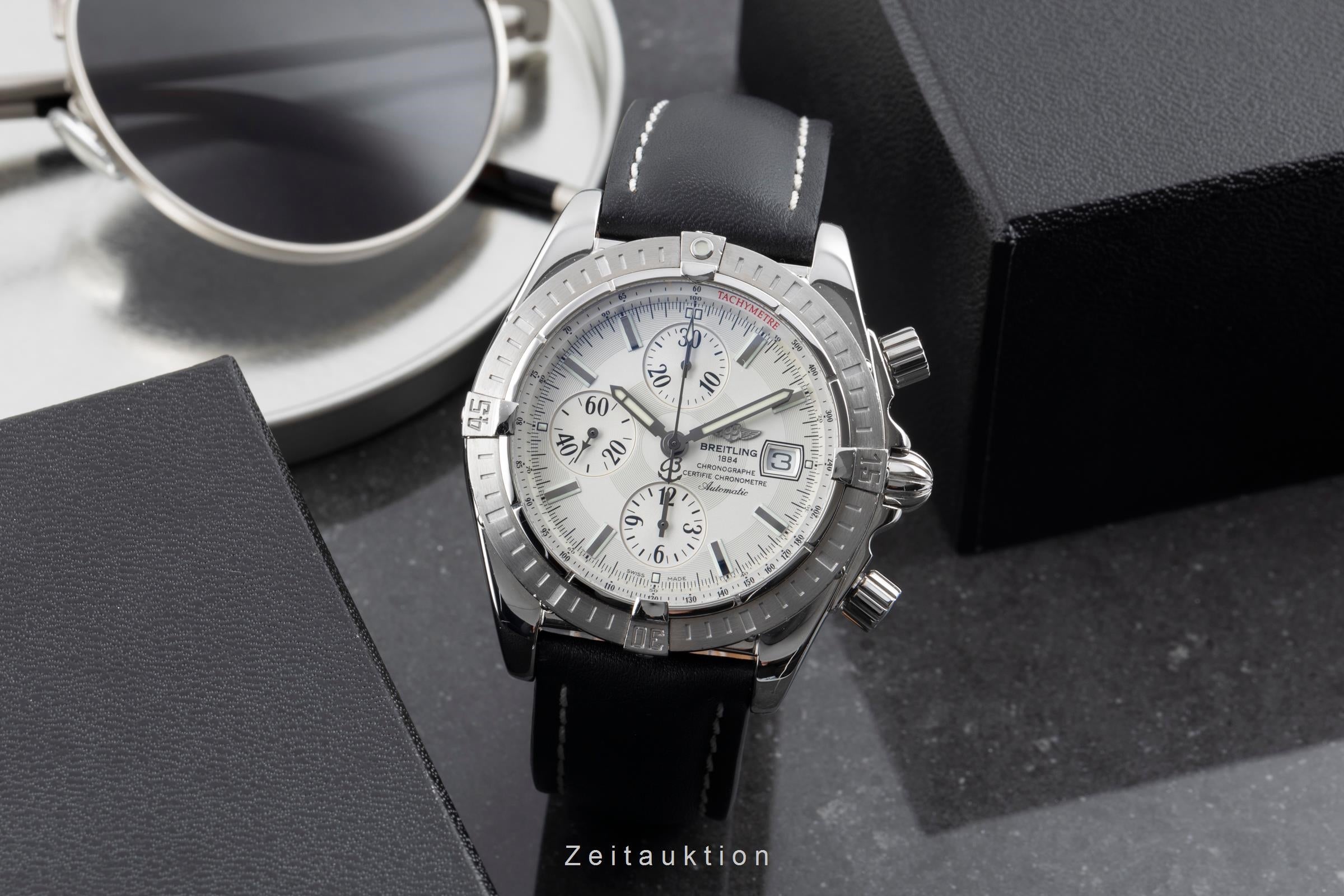 Breitling Evolution chronographe acier automatique montre pour hommes A1335611/G569  [2506628]